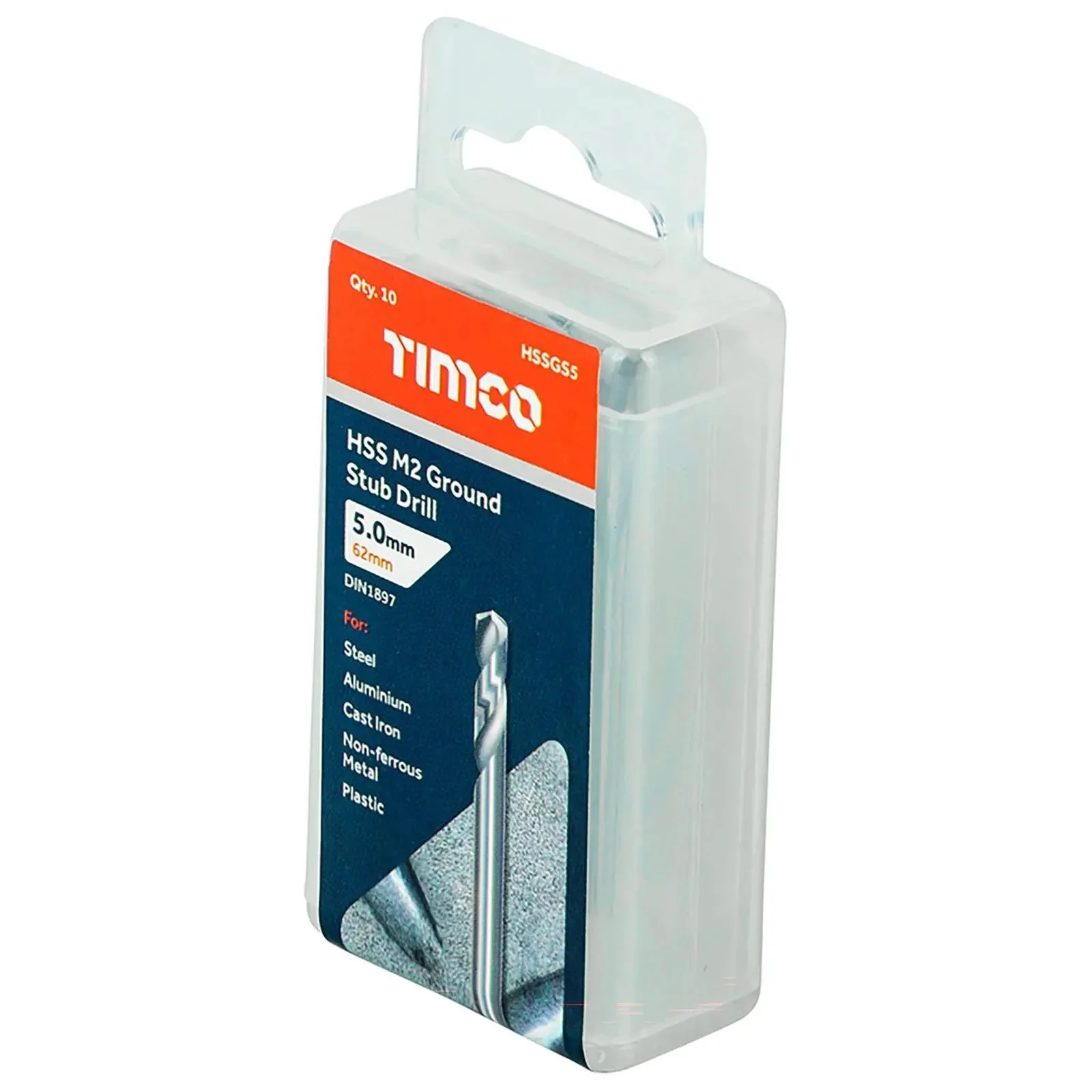 TIMCO HSS Drill Bits M2 Ground Jobber Drill Bit Pack DIN338 - Choose Size - Image 30