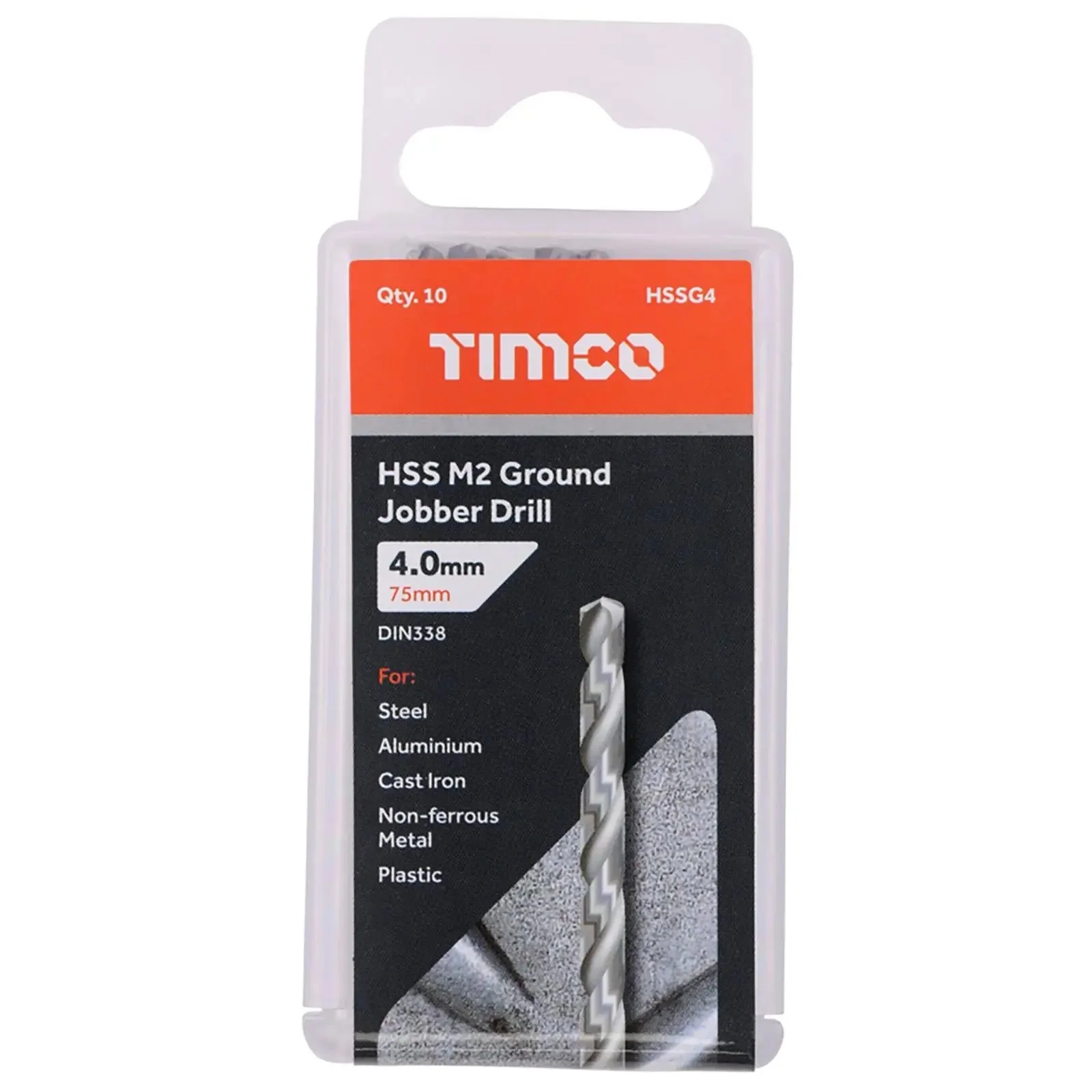 TIMCO HSS Drill Bits M2 Ground Jobber Drill Bit Pack DIN338 - Choose Size - Image 31