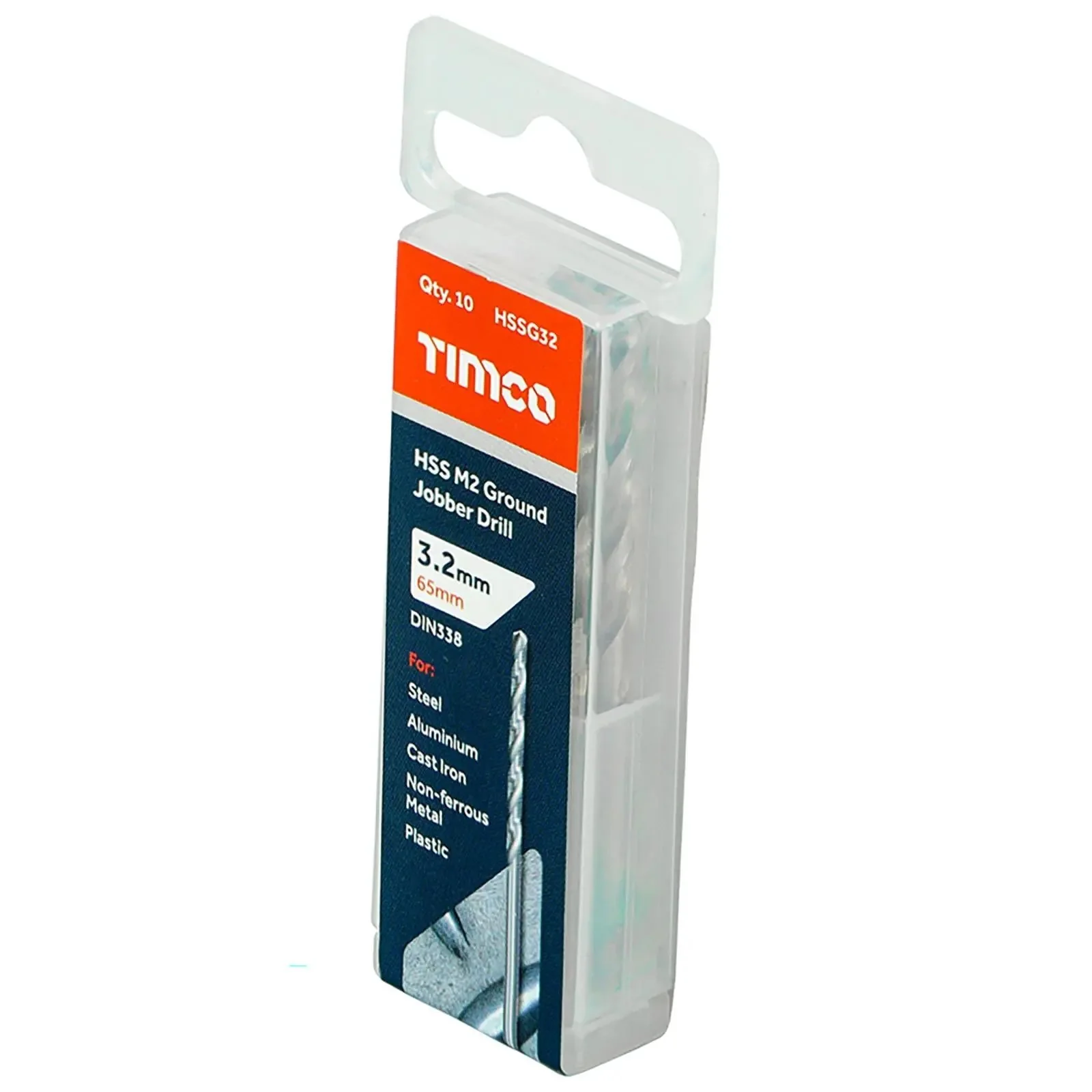 TIMCO HSS Drill Bits M2 Ground Jobber Drill Bit Pack DIN338 - Choose Size - Image 36