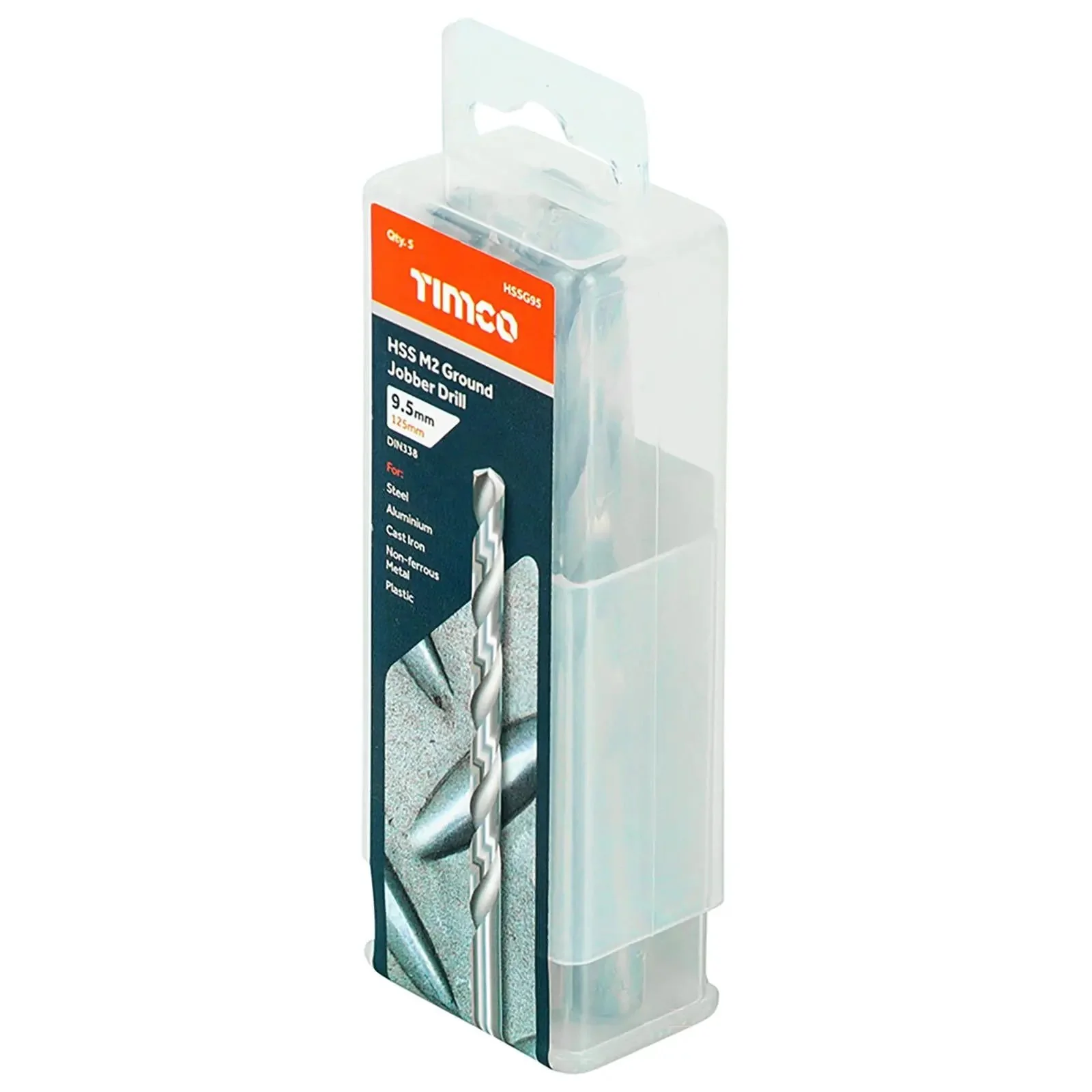 TIMCO HSS Drill Bits M2 Ground Jobber Drill Bit Pack DIN338 - Choose Size - Image 5