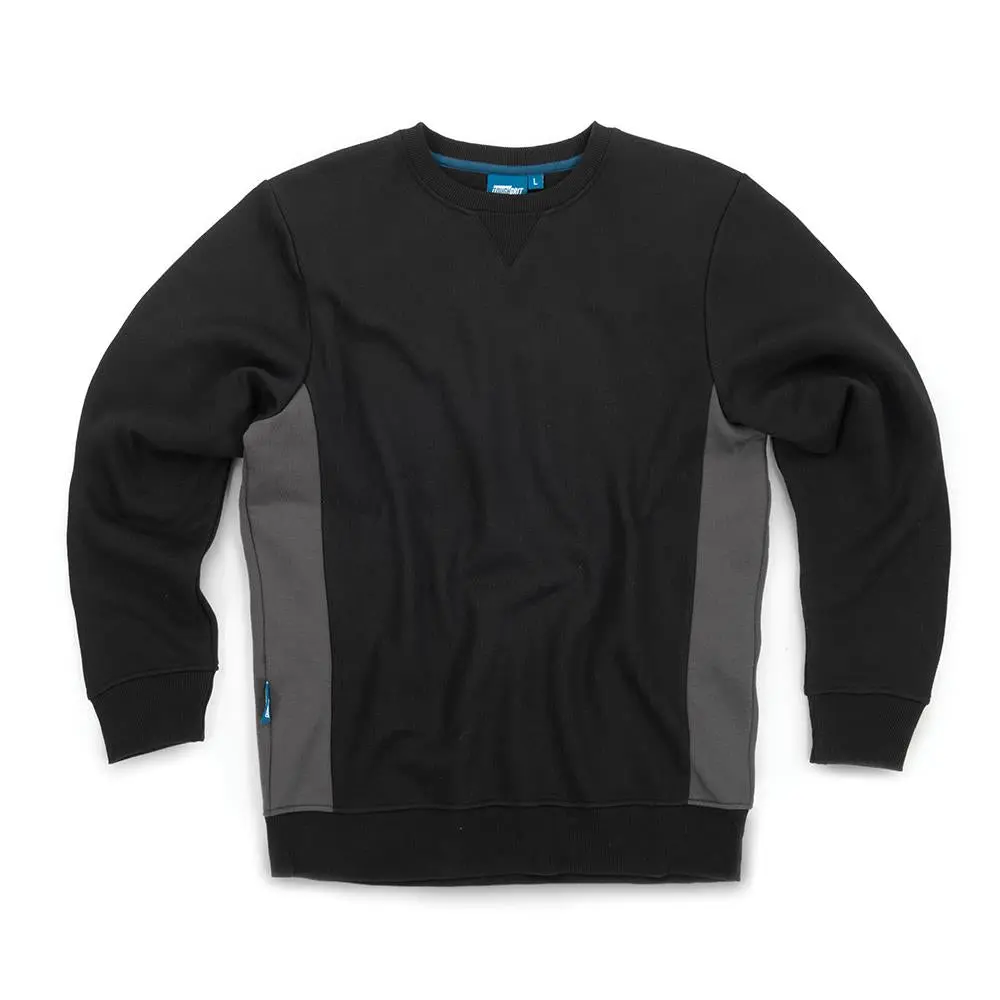 Tough Grit 2-Tone Sweatshirt Black / Charcoal S 198595