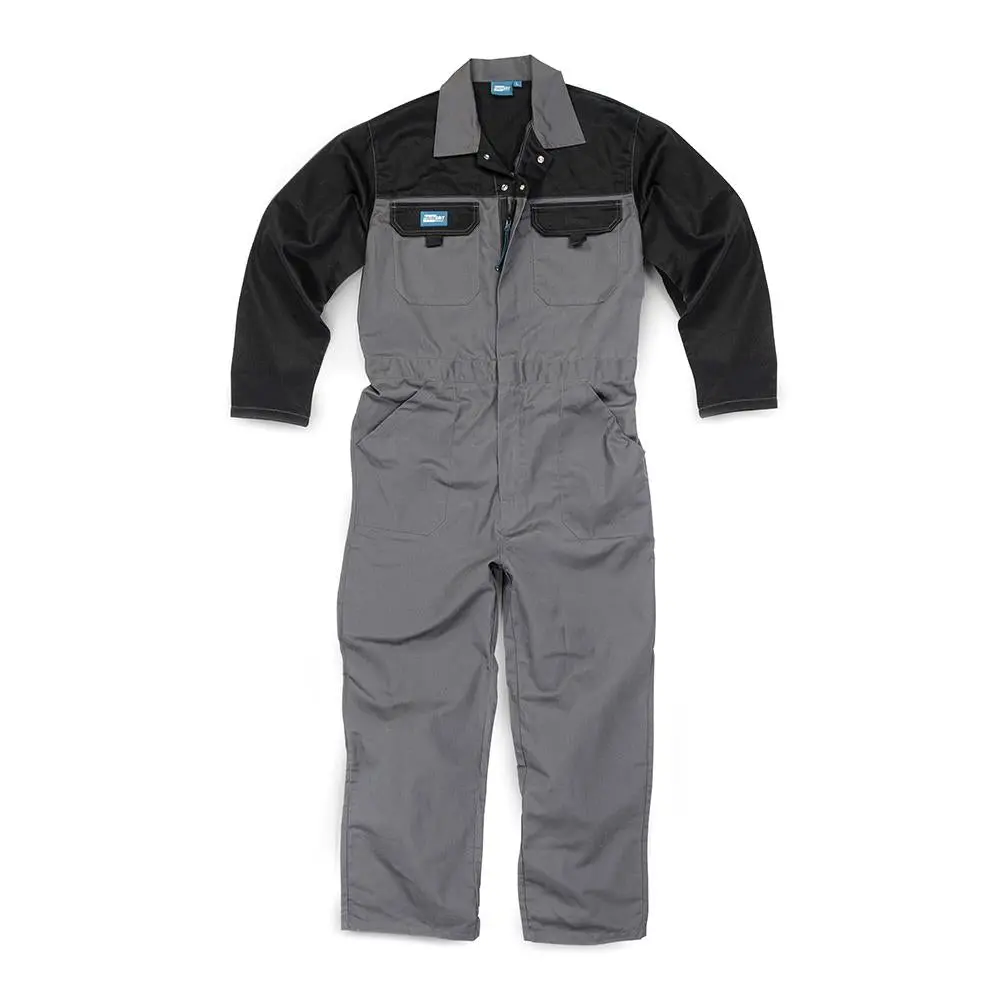 Tough Grit Zip-Front Coverall Charcoal XS 936281