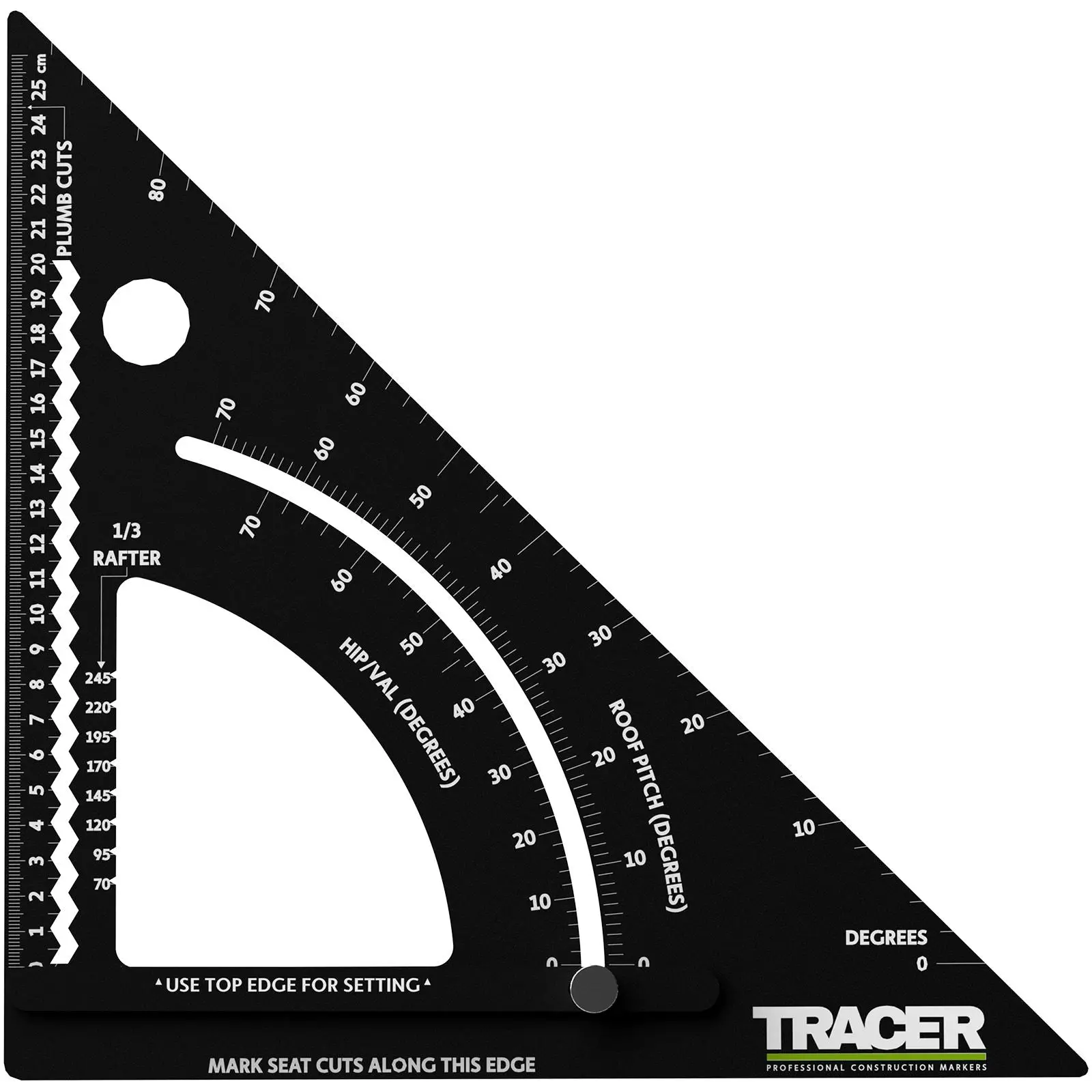 TRACER Adjustable Pro Rafter Square 12 - Image 2
