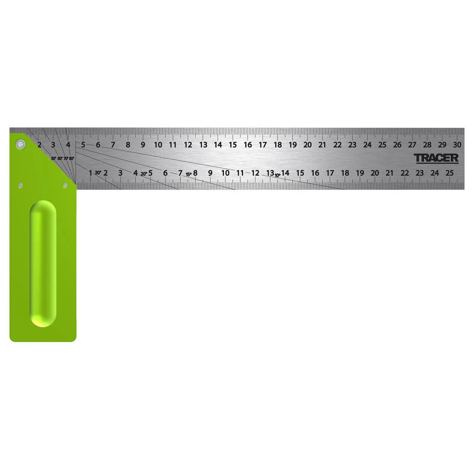 TRACER Metric Carpenters Square 300mm 250mm - Image 3
