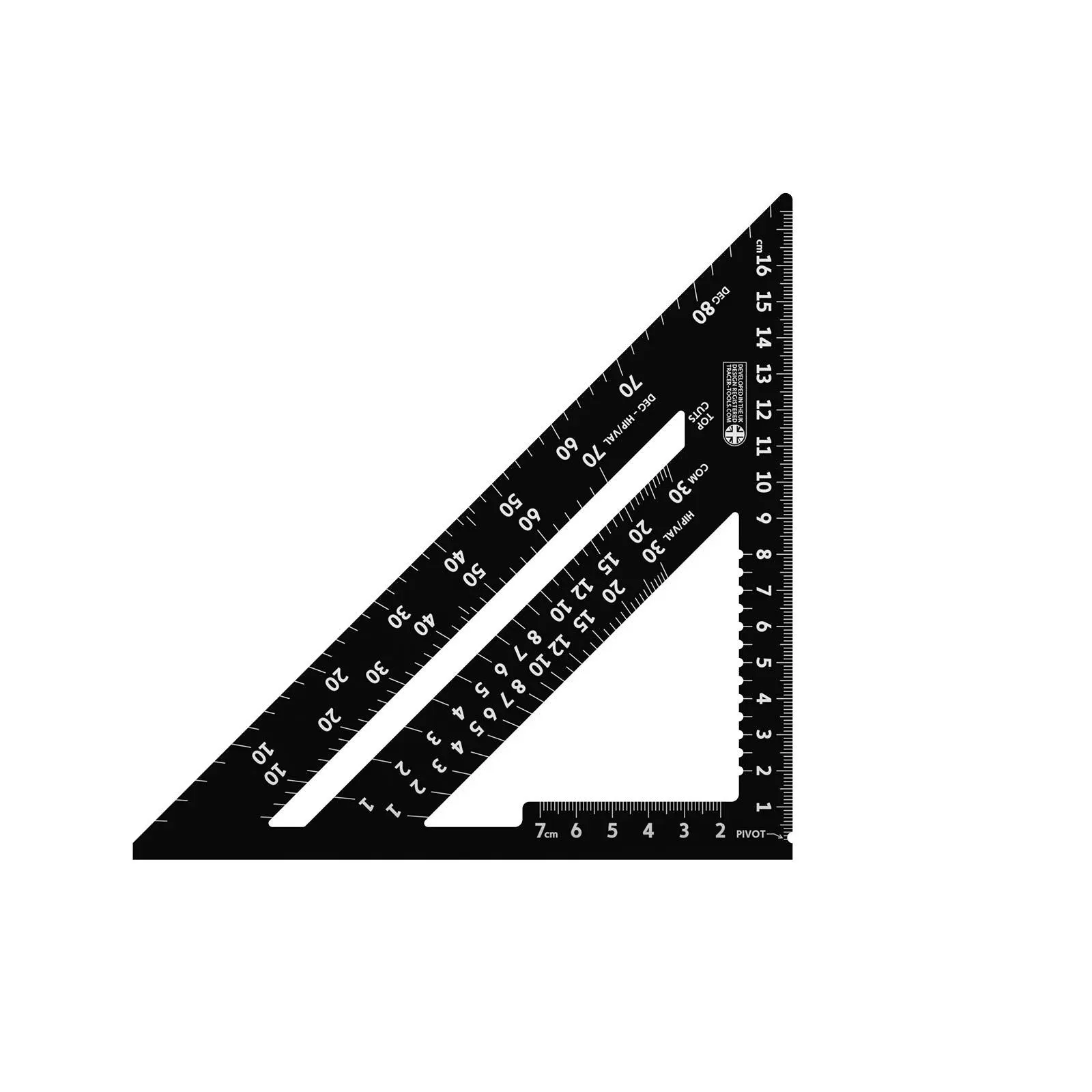 TRACER Metric Speed Square 175mm - Image 4