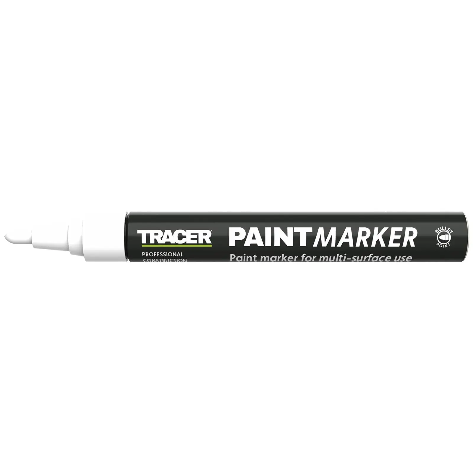 TRACER Paint Marker White 1-3mm Bullet Point - Image 4