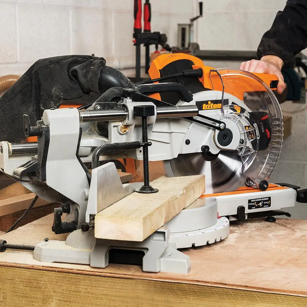 Triton 1800W Sliding Compound Mitre Saw 254mm TCMS254 524891 - Image 8