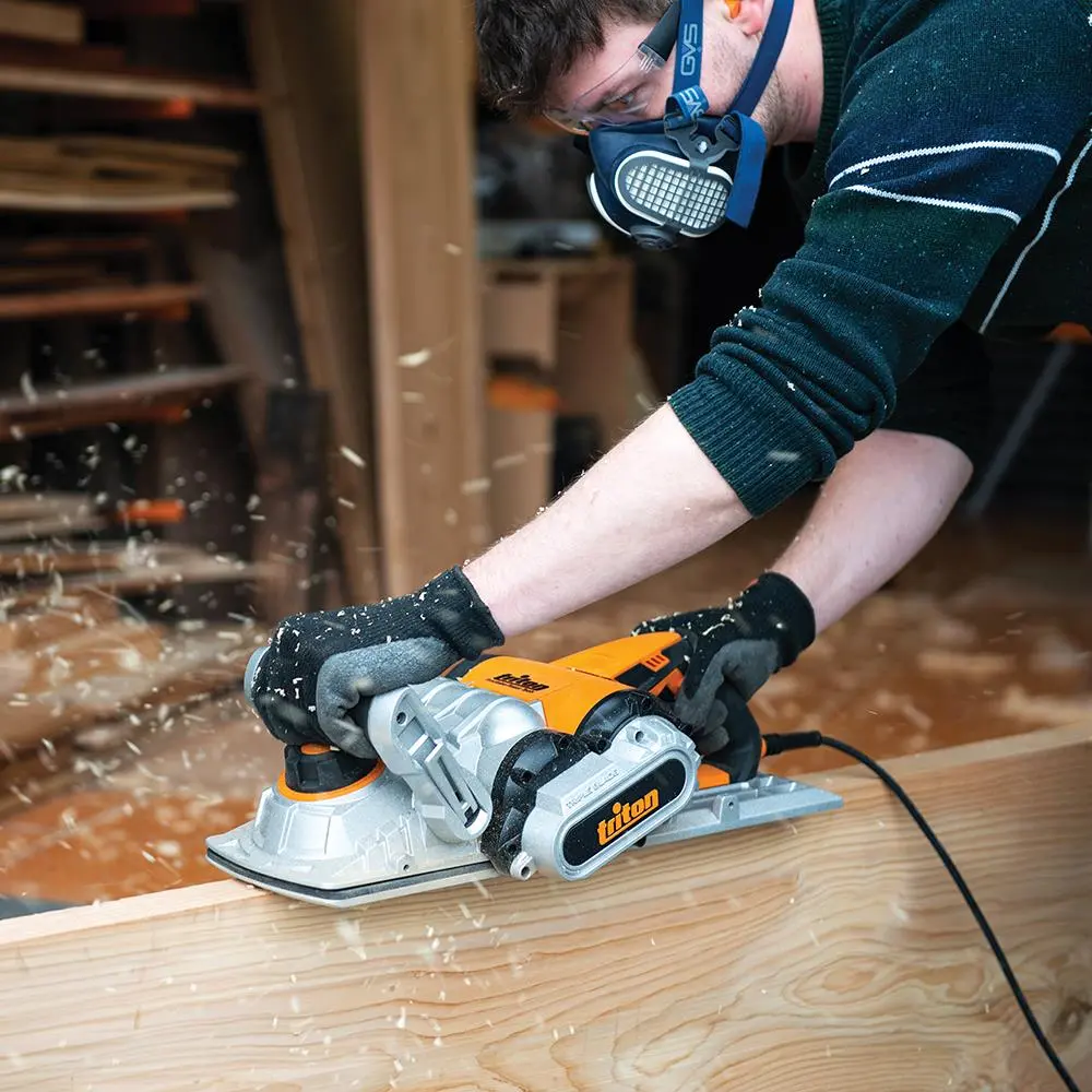 Triton 1800W Triple Blade Planer 180mm TPL180B 982168 - Image 9
