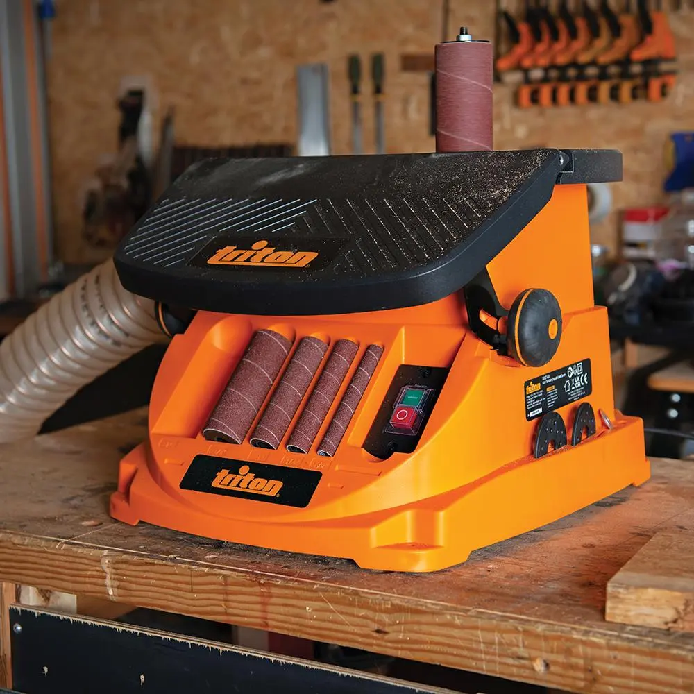 Triton 450W Oscillating Spindle & Belt Sander TSPST450 977604 - Image 4