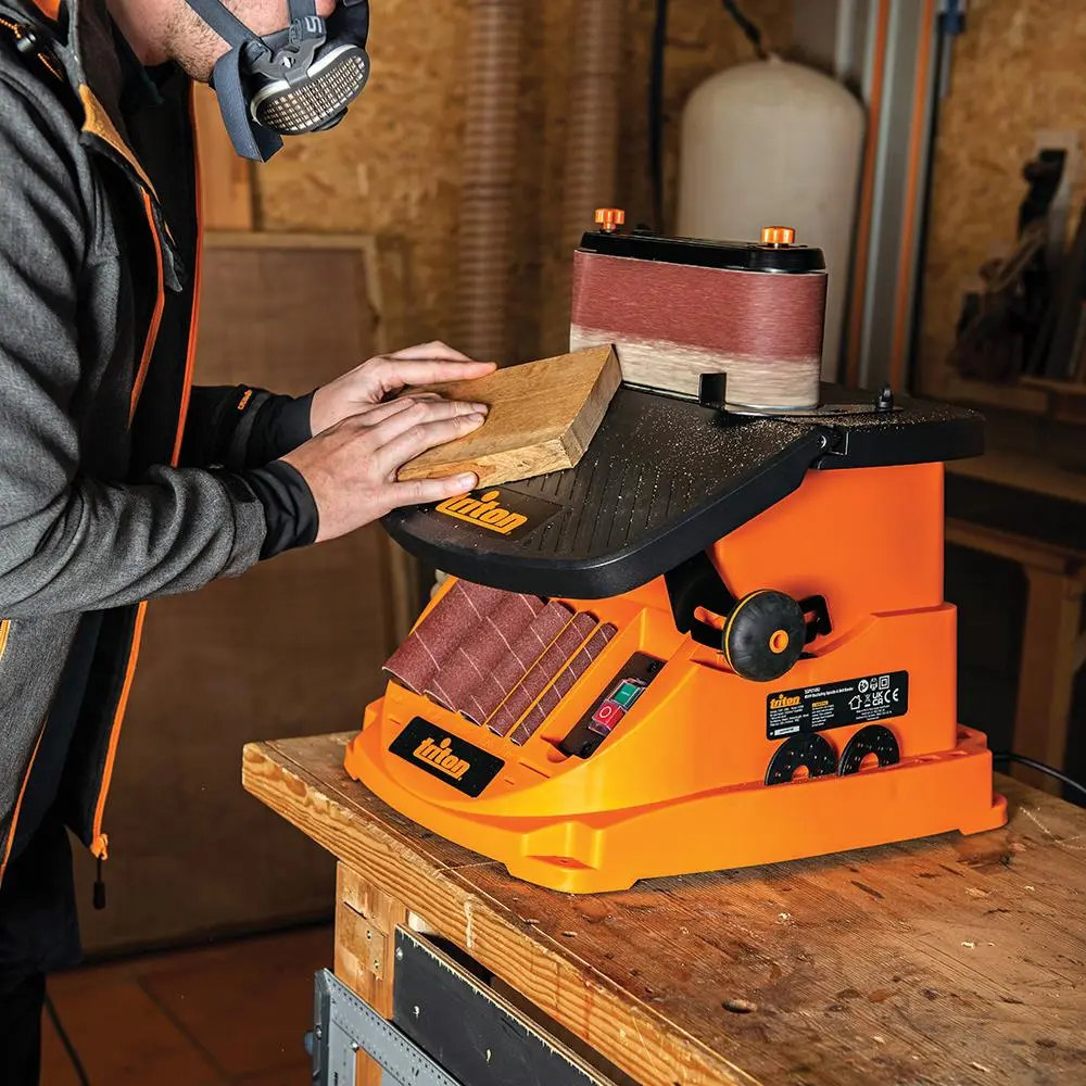 Triton 450W Oscillating Spindle & Belt Sander TSPST450 977604 - Image 9