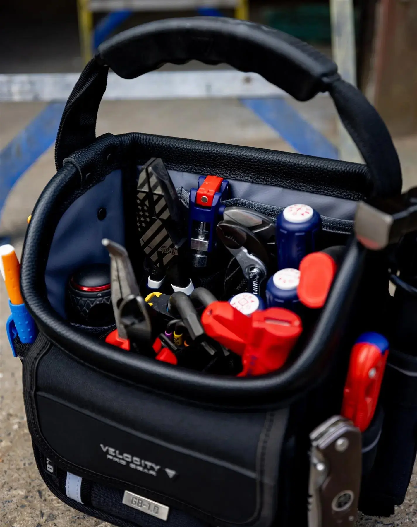 Velocity Rogue 1 Service Bag Open Tote Shadow Black Connect Compatible OT-1-B - Image 8