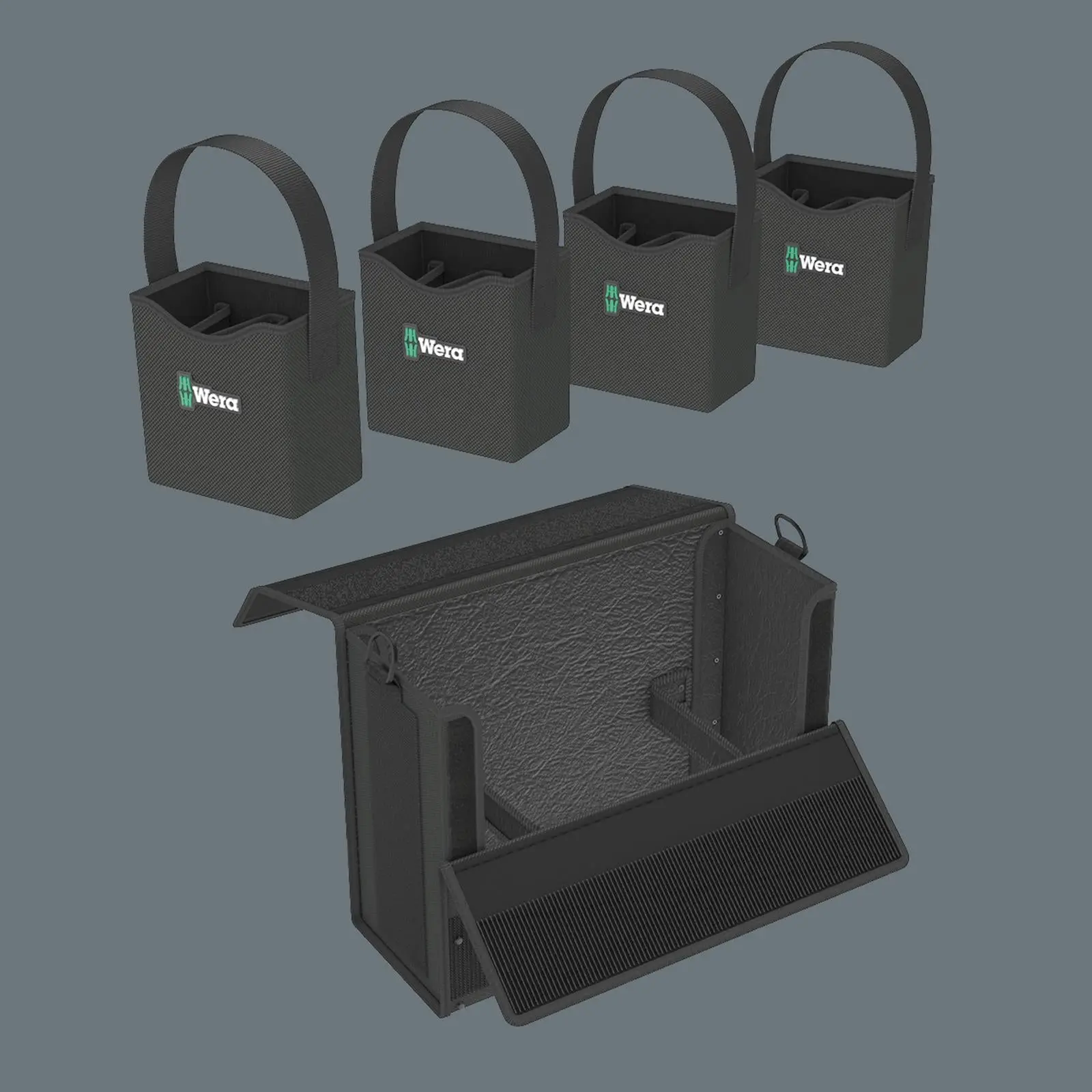 Wera 2go 2 XL Tool Container 2 Piece Tool Storage Bag - Image 5