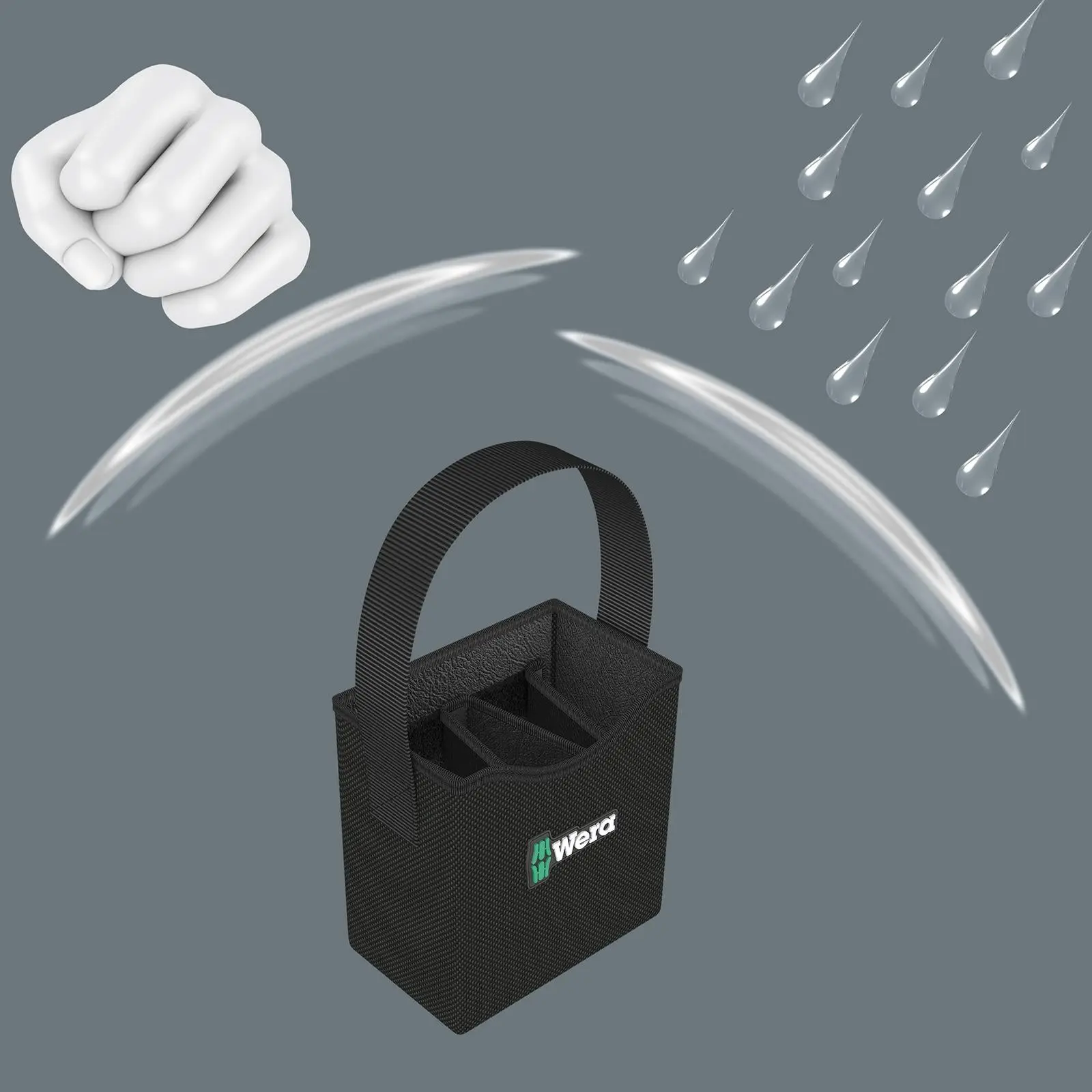 Wera 2go 4 Tool Quiver Storage - Image 6