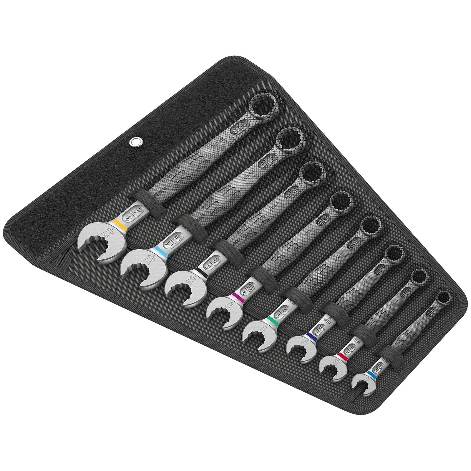 Wera 6003 Joker 8 Imperial Set 1 Combination Spanner Wrench 8 Piece 5/16"-3/4" in Case - Image 2