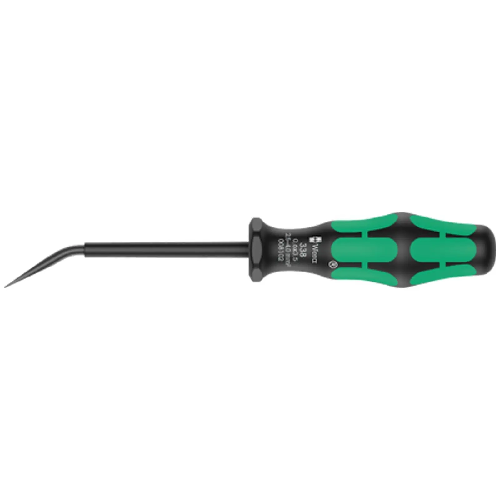 Wera Actuation Tool for Terminal Blocks Spring Cages 338 Slotted 2.5 x 0.4 x 81mm - Image 2