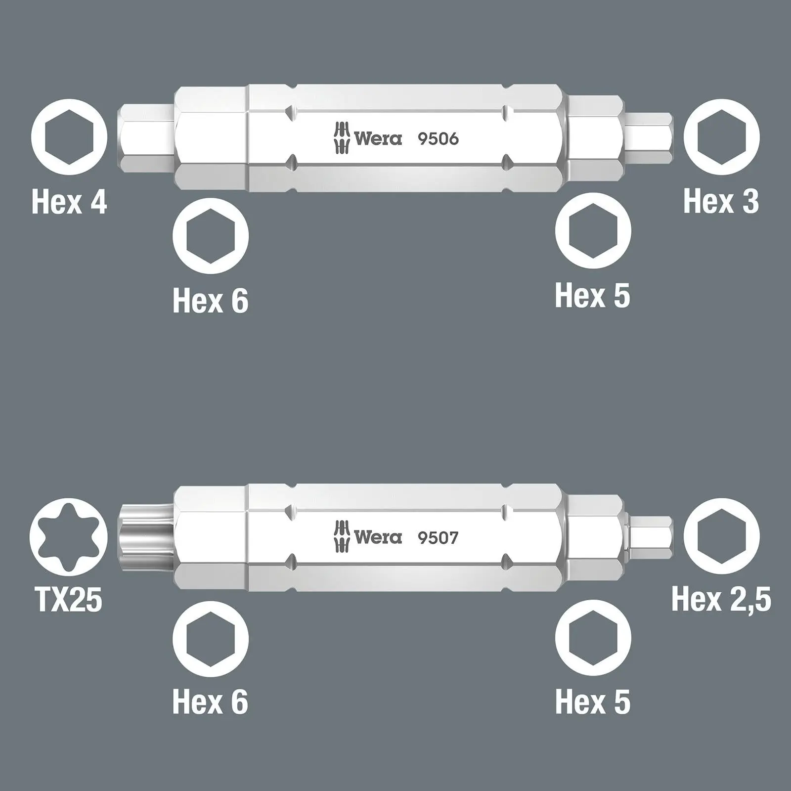 Wera Bicycle Set 15 Tyre Levers Screwdriver Hex Torx 15 Pieces - Image 10