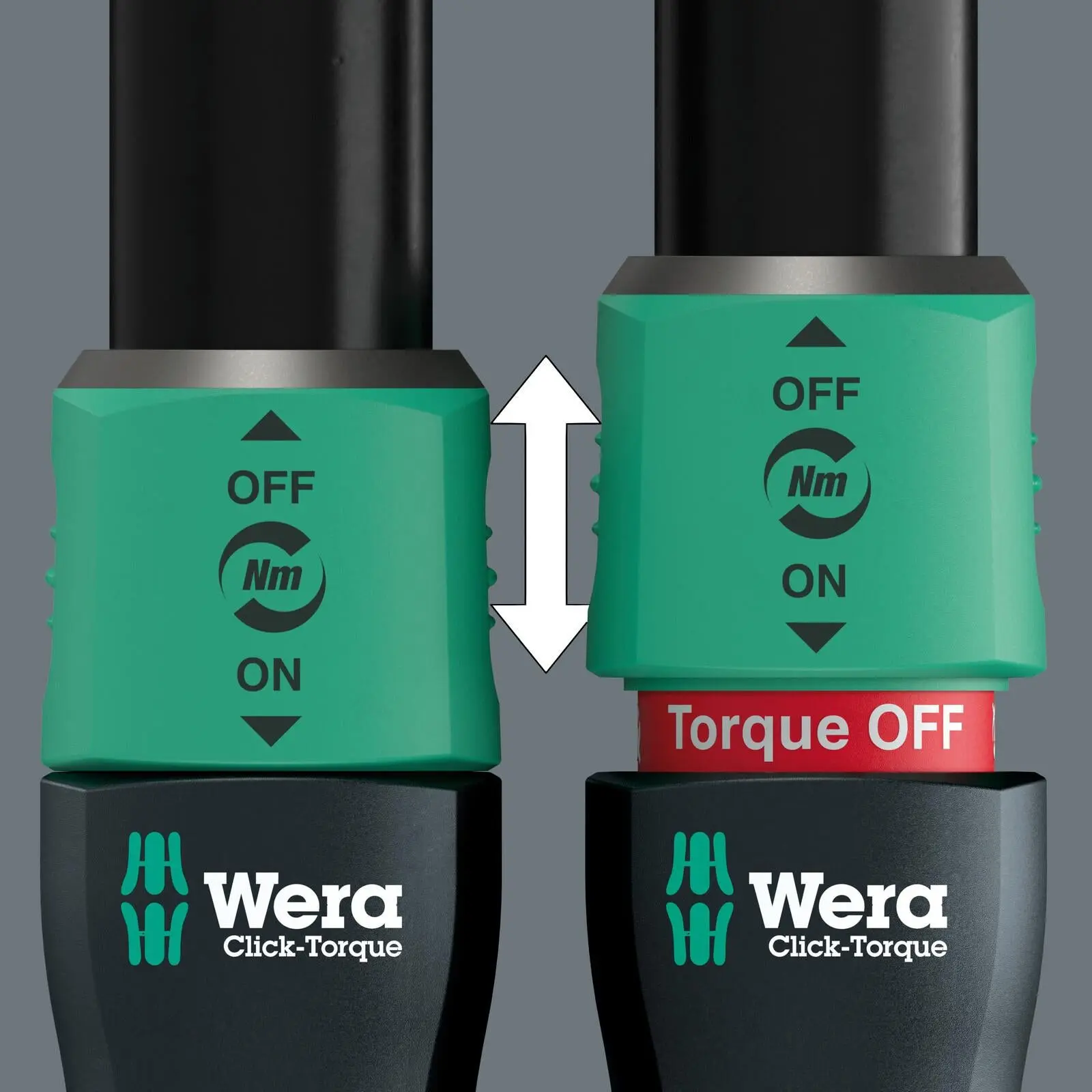 Wera Click Torque Lock Wrench C 3 Reversible Ratchet 40-200 Nm 1/2" Drive Clockwise Torque Operation - Image 3