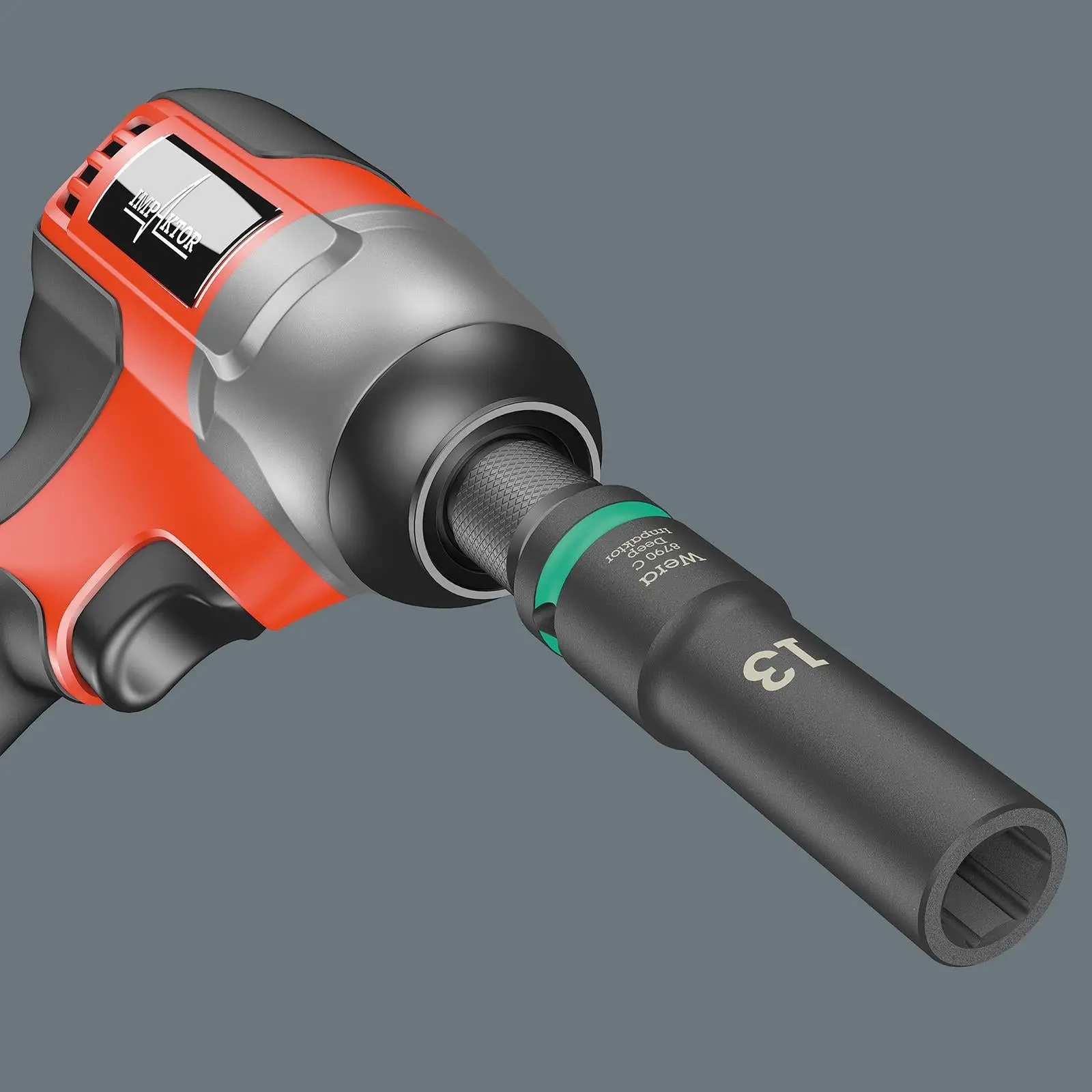 Wera Deep Impact Socket Impaktor with 1/2" Drive Zyklop 8790 C 15mm x 83mm - Image 6