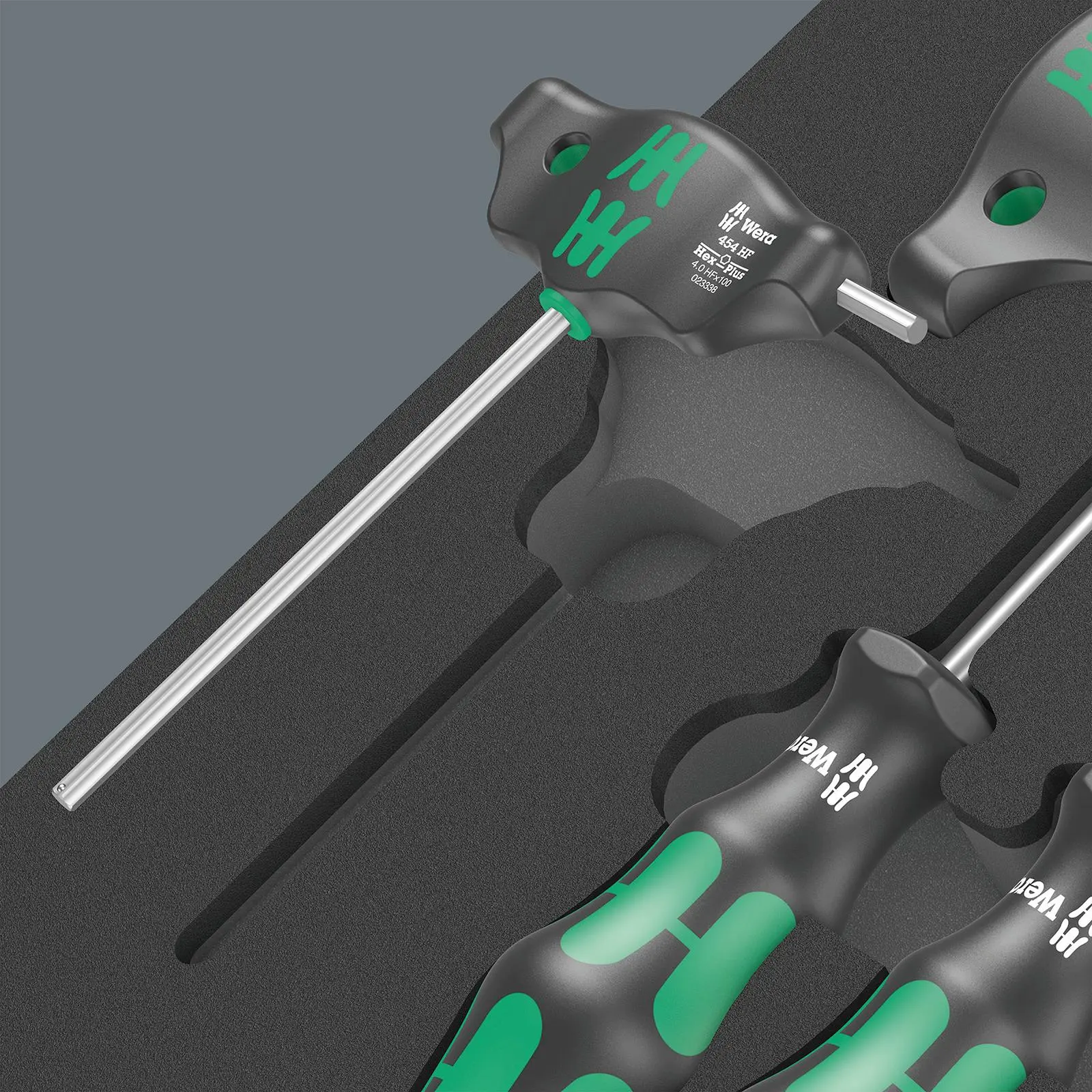 Wera Foam Insert Hex Screwdriver Set 1 9713 12 Pieces - Image 3