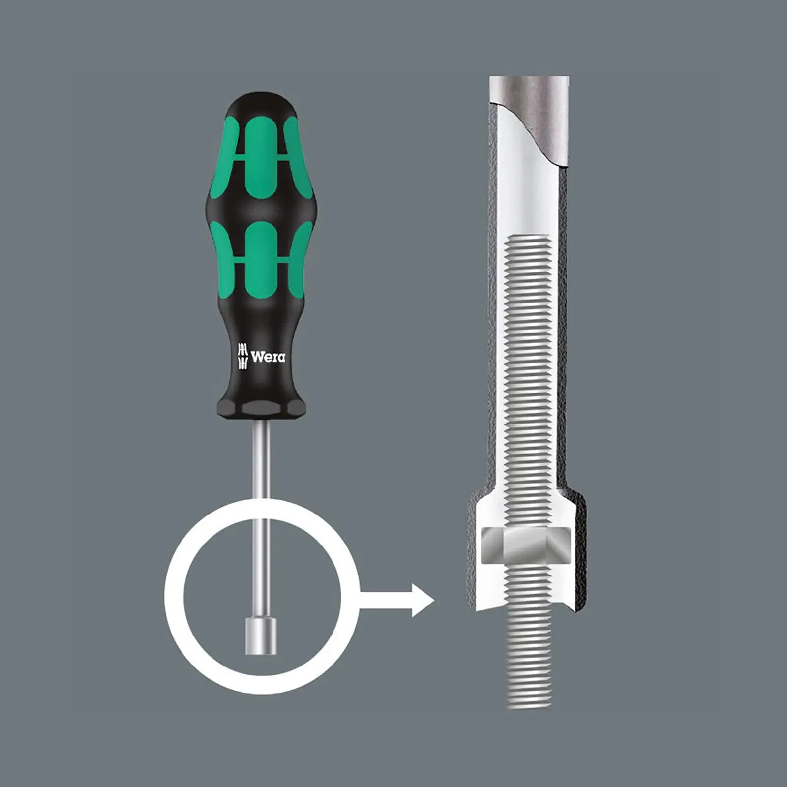 Wera Foam Insert Hex Screwdriver Set 1 9713 12 Pieces - Image 6