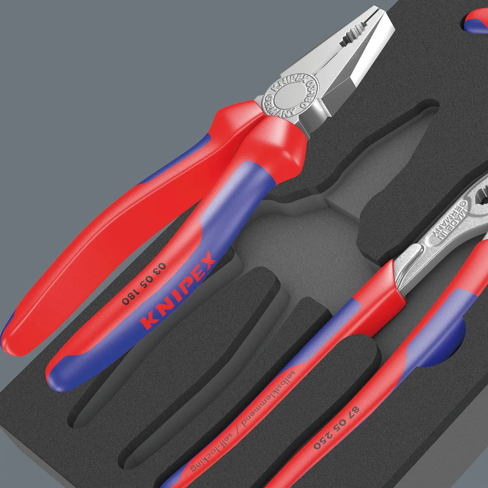 Wera Foam Insert Knipex Pliers Set 1 9780 3 Pieces - Image 3