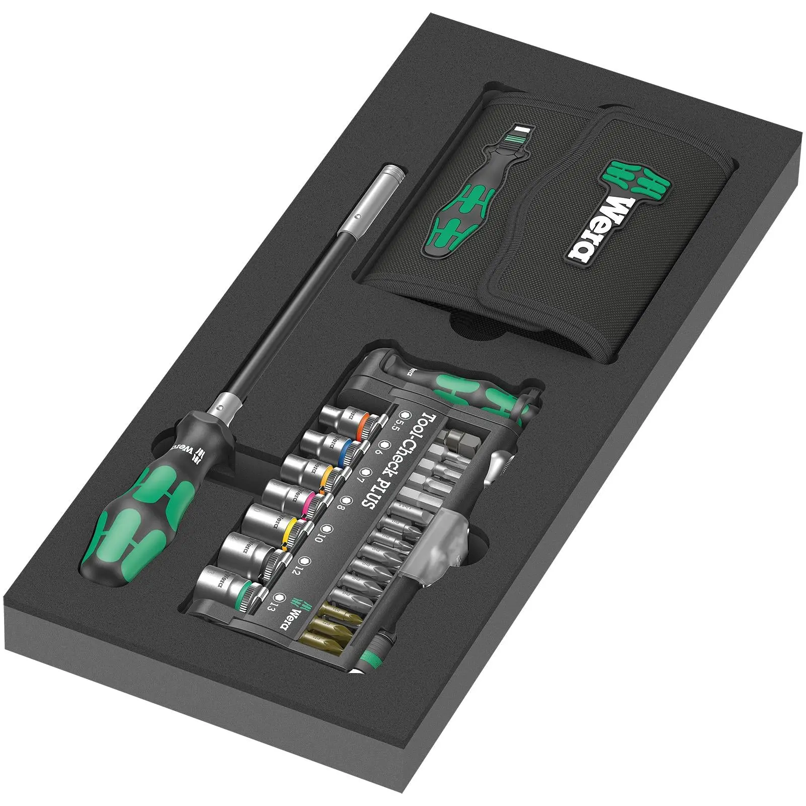 Wera Foam Insert Kraftform Kompakt and Tool-Check Plus Set 1 9750 57 Pieces - Image 5