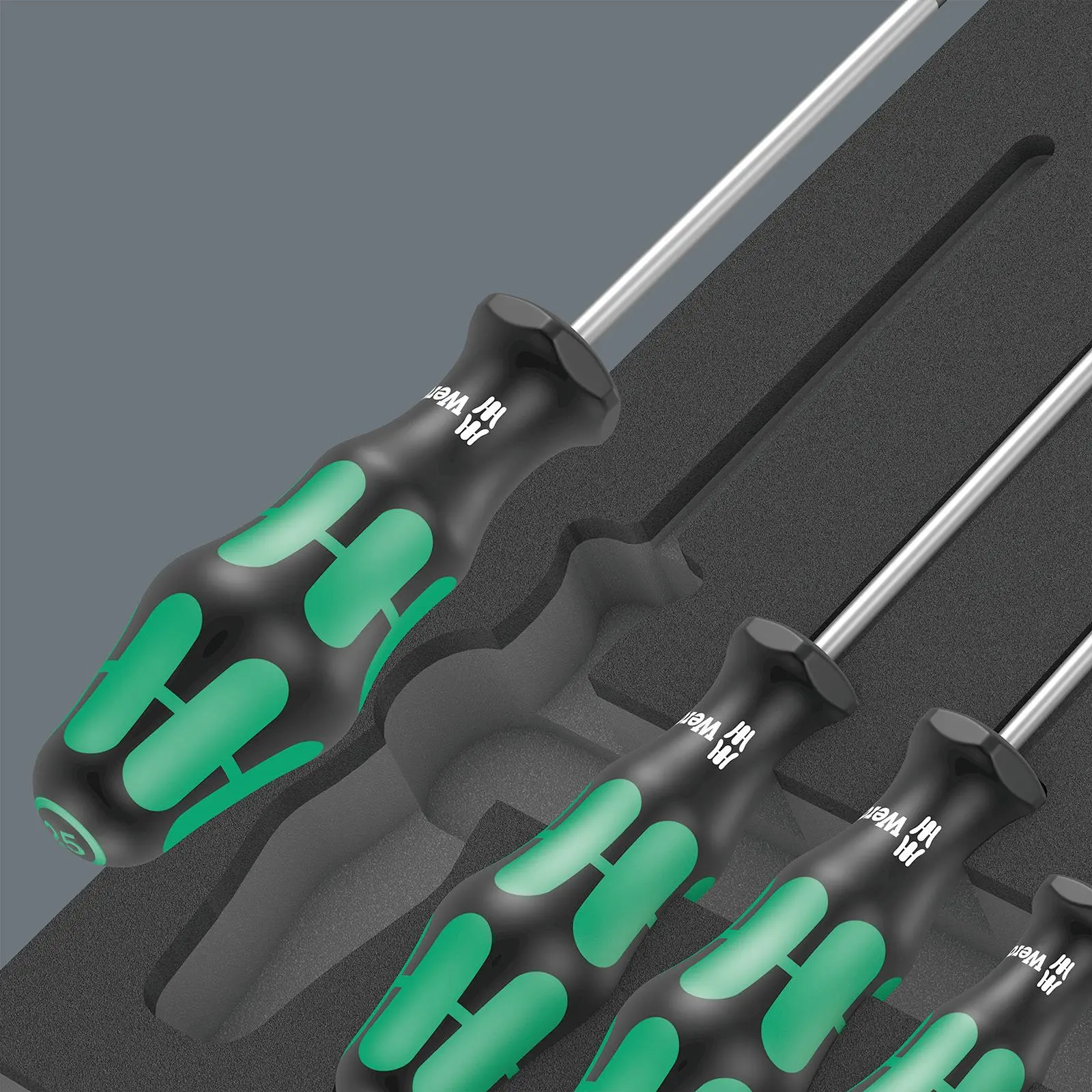 Wera Foam Insert Torx Holding Function Screwdriver Set 1 9712 14 Pieces - Image 6