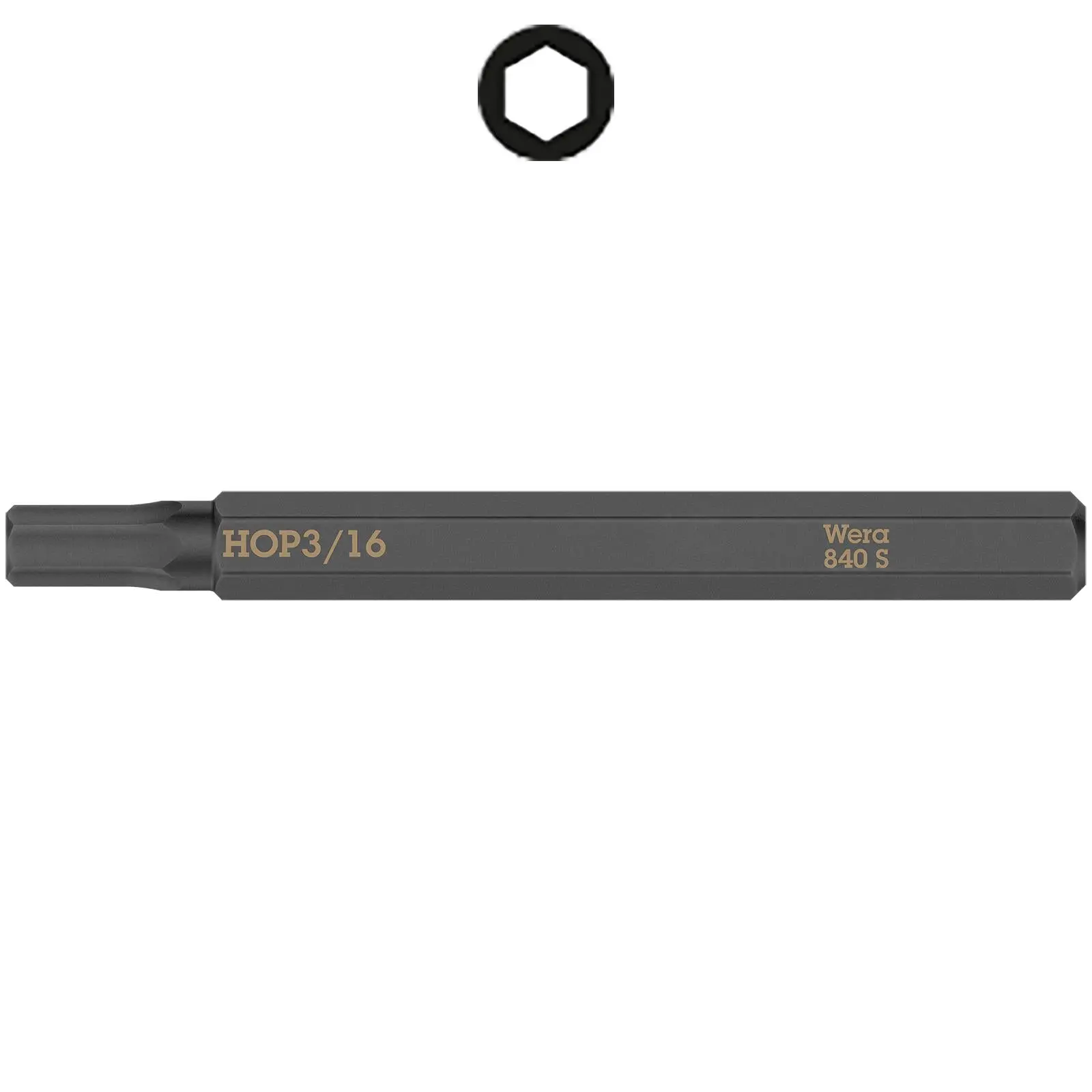 Wera Impact Screwdriver Bit for use with 921 Impact Screwdriver Slotted Hex Phillips Pozi Torx Square - Image 13