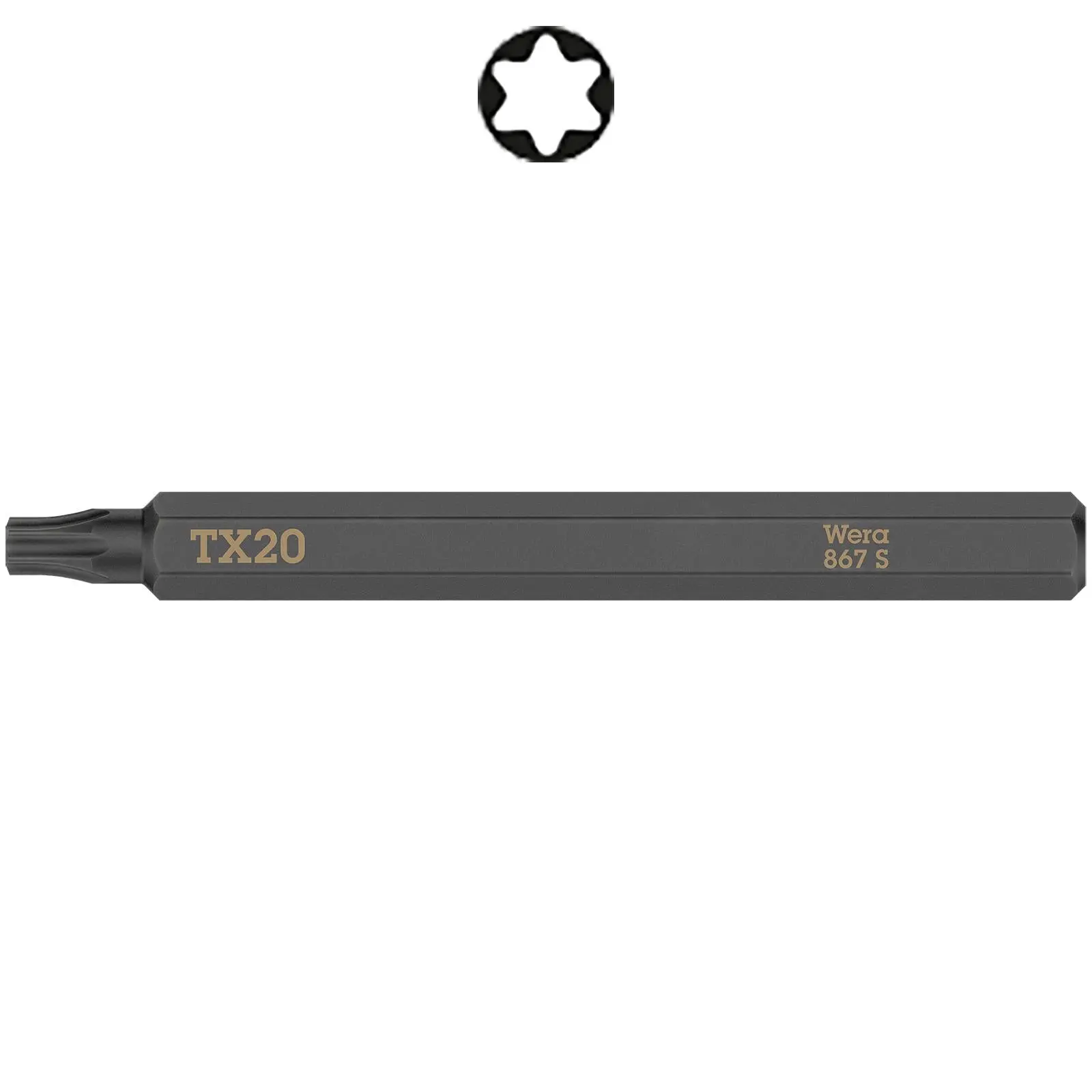 Wera Impact Screwdriver Bit for use with 921 Impact Screwdriver Slotted Hex Phillips Pozi Torx Square - Image 15