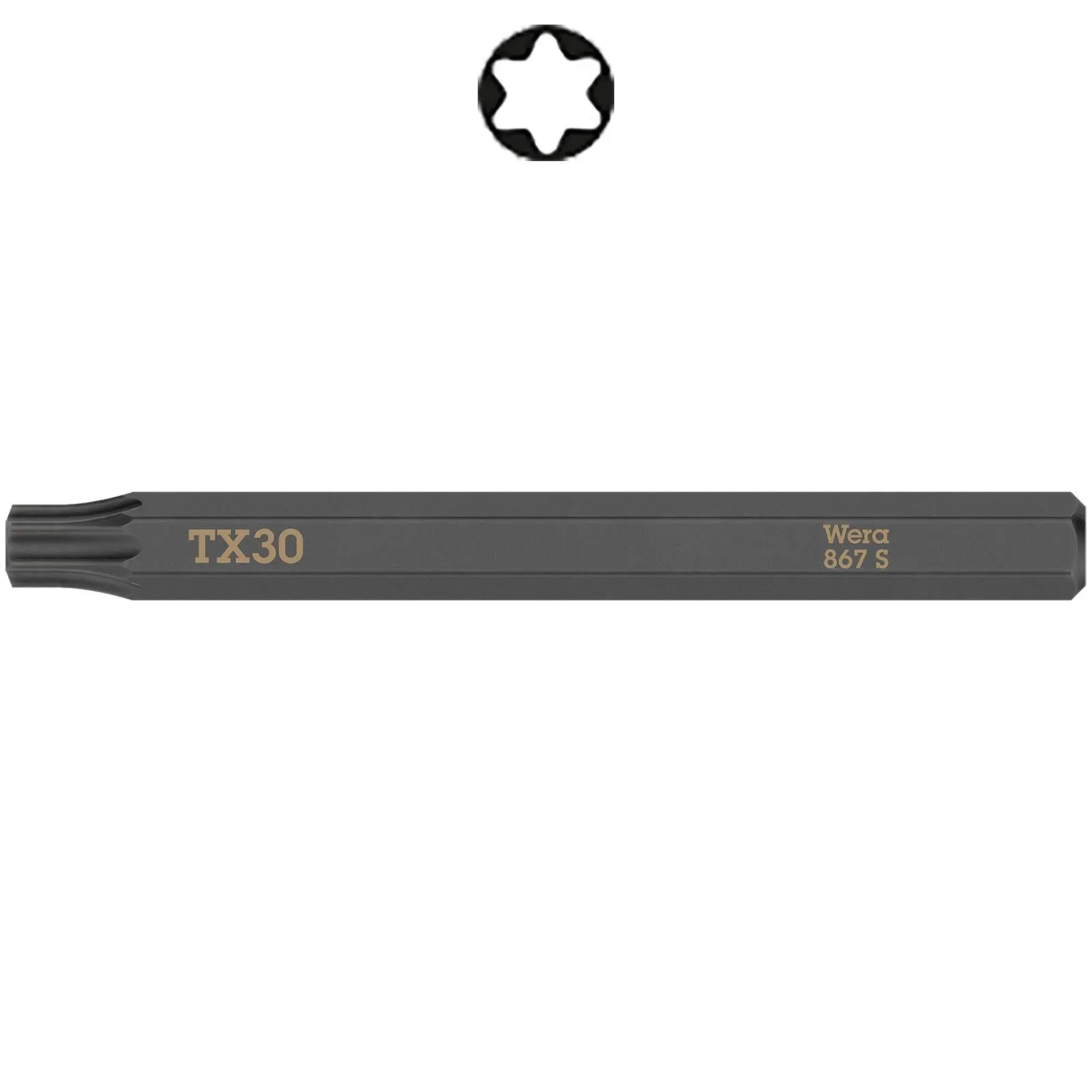 Wera Impact Screwdriver Bit for use with 921 Impact Screwdriver Slotted Hex Phillips Pozi Torx Square - Image 16