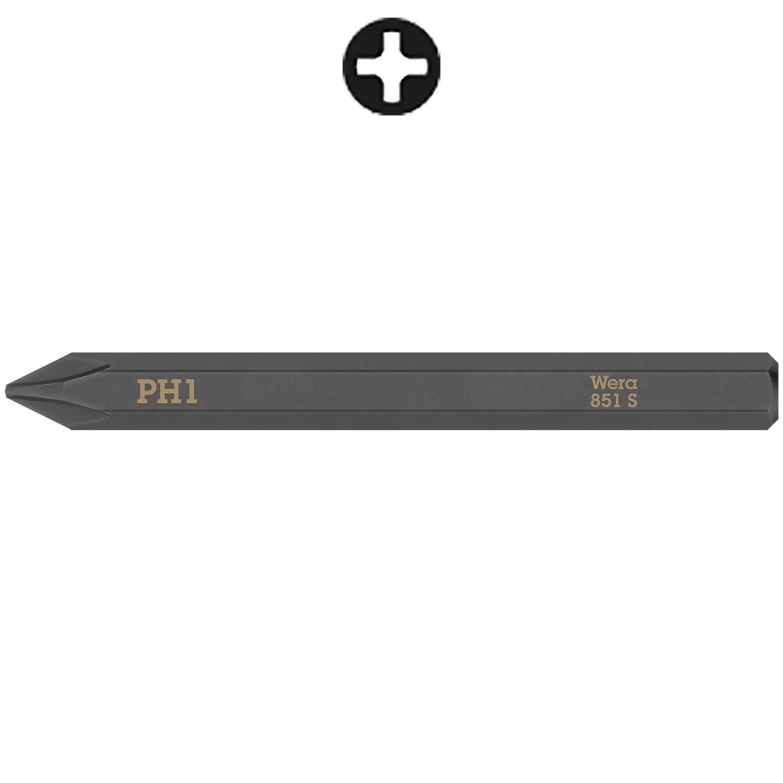 Wera Impact Screwdriver Bit for use with 921 Impact Screwdriver Slotted Hex Phillips Pozi Torx Square - Image 20