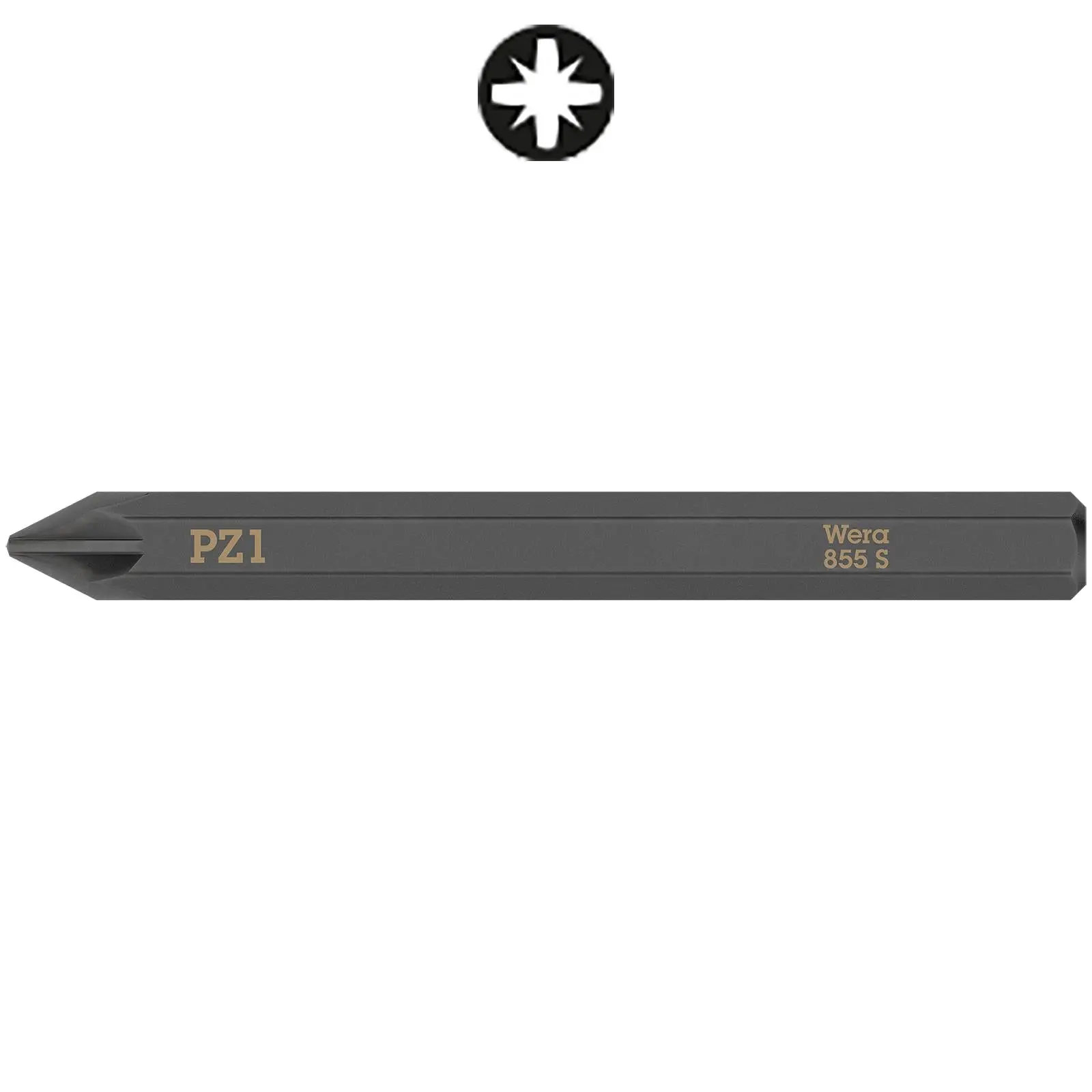 Wera Impact Screwdriver Bit for use with 921 Impact Screwdriver Slotted Hex Phillips Pozi Torx Square - Image 24