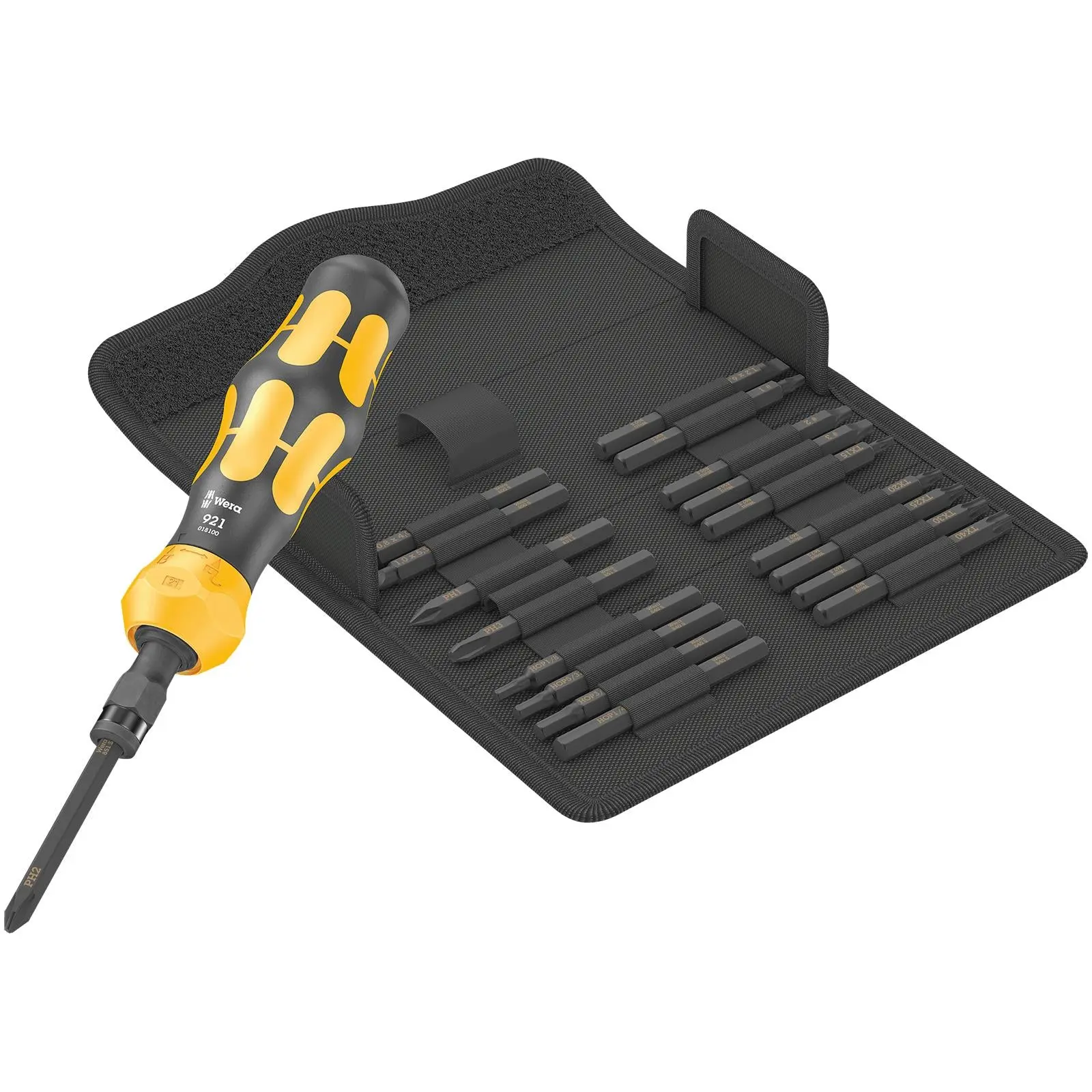 Wera Impact Screwdriver Kraftform Kompakt 900 Imperial Set 1 19 Pieces in Case - Image 3