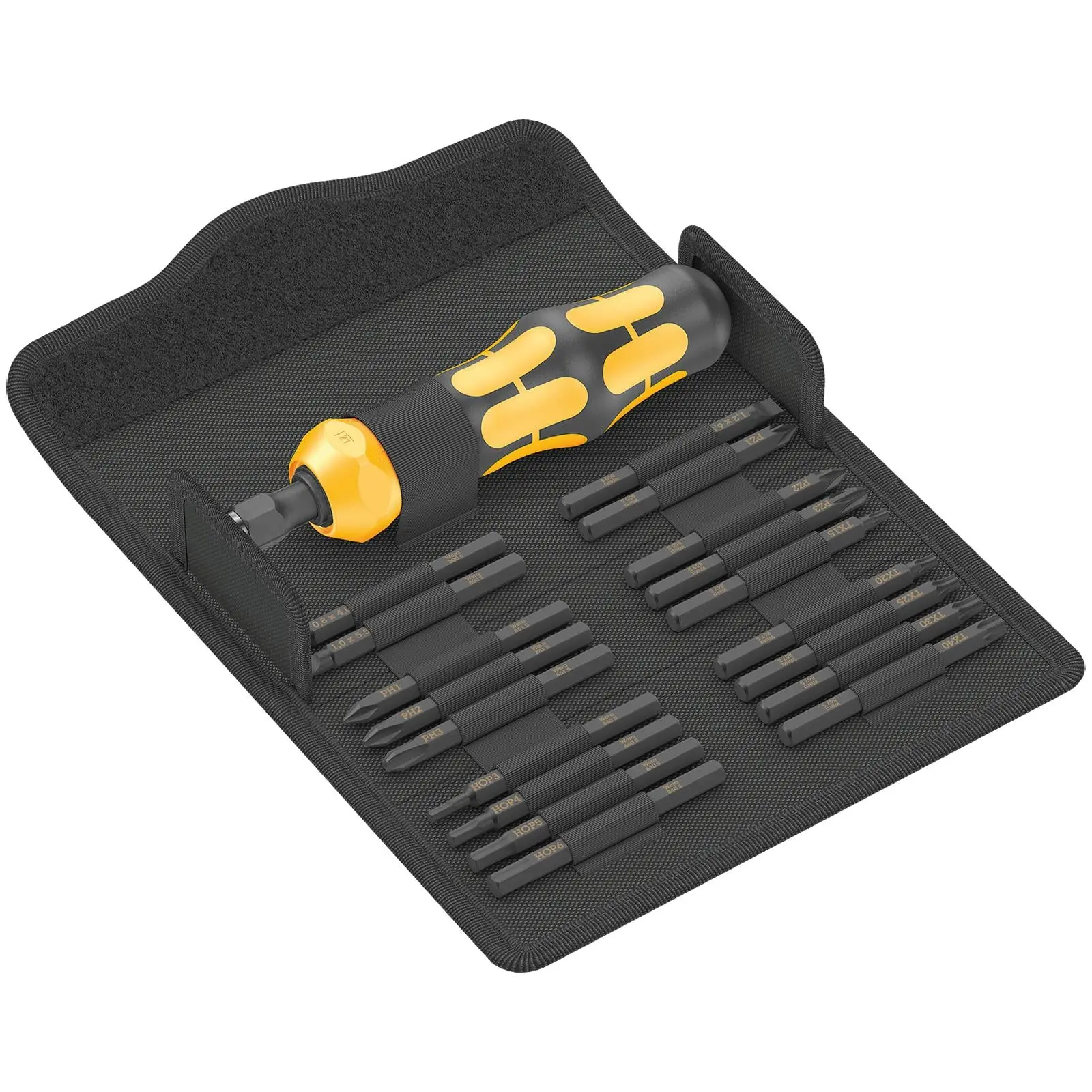 Wera Impact Screwdriver Kraftform Kompakt 900 Set 1 19 Pieces in Case - Image 2