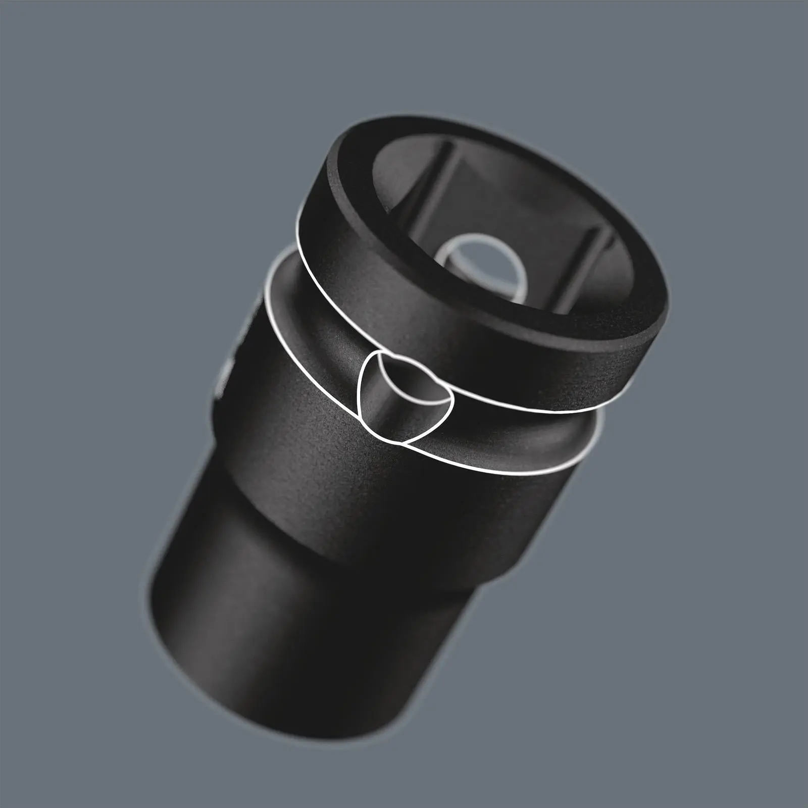 Wera Impact Socket Set 3/8" Drive 9 Piece 9608 Magnetic Rail B Impaktor 1 Imperial 1/4"-3/4 - Image 6