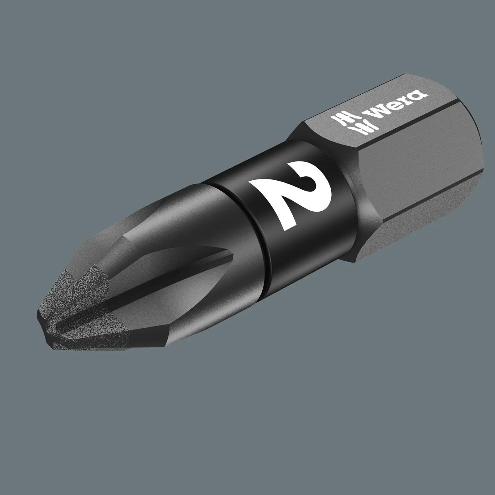 Wera Impaktor Bit Box PZ2 x 25mm 15 Pieces Diamond Coated Tips - Image 2