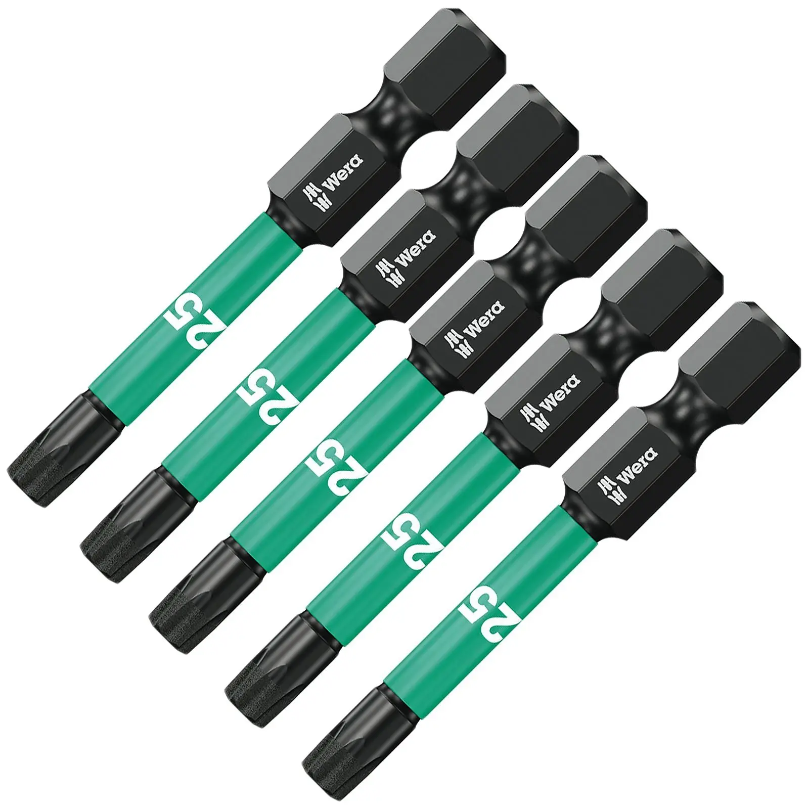 Wera Impaktor Impact Screwdriver Bits Pozi Phillips Torx Hex 25mm 50mm Length - Image 10