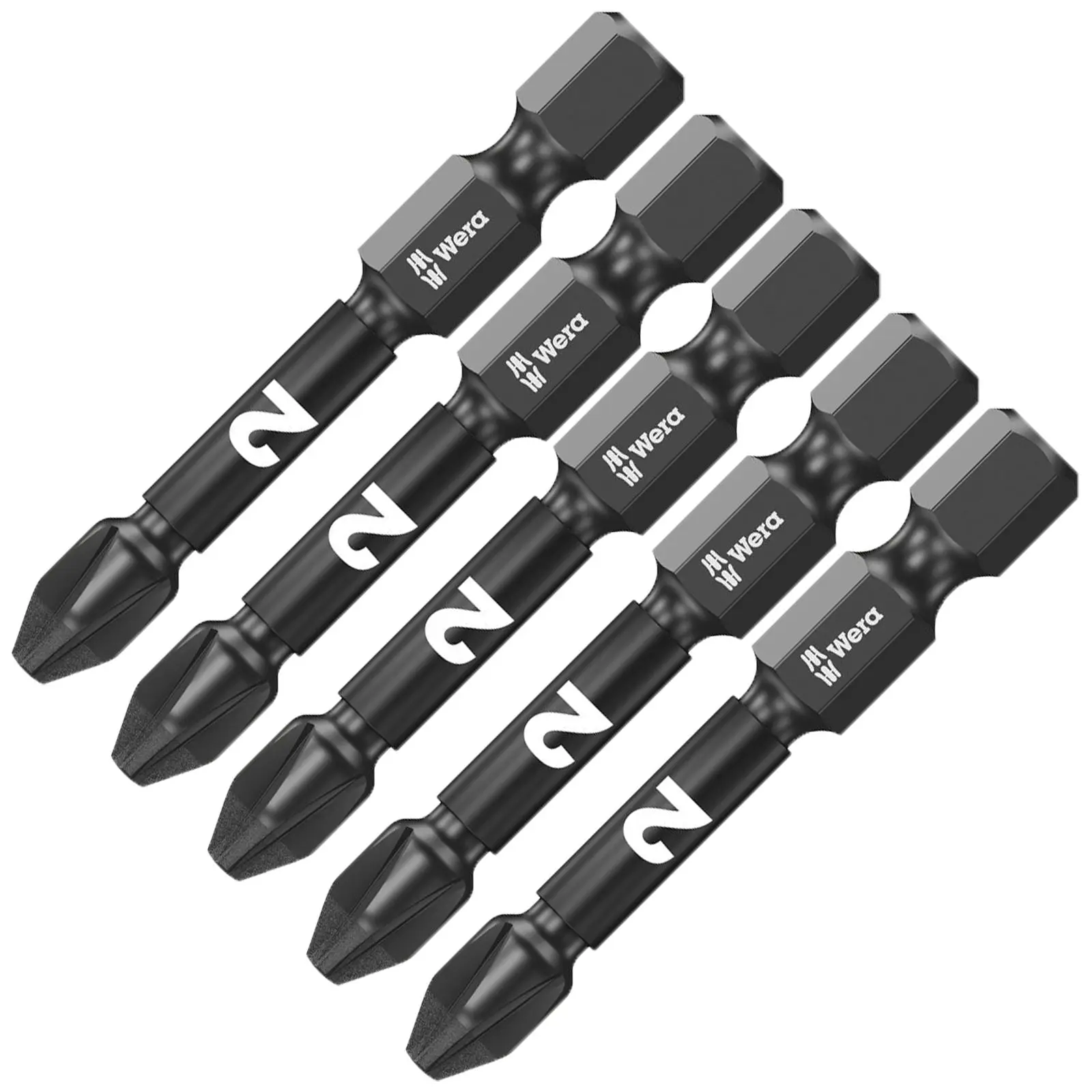 Wera Impaktor Impact Screwdriver Bits Pozi Phillips Torx Hex 25mm 50mm Length - Image 18