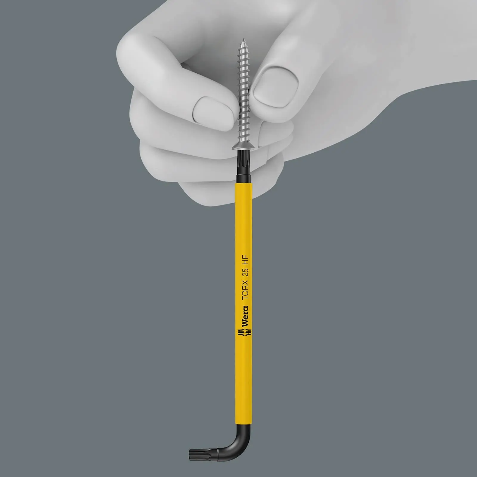 Wera Kraftform Kompakt F 1 Screwdriver Hex Key Tool Set for Window Installation 35 Piece - Image 5