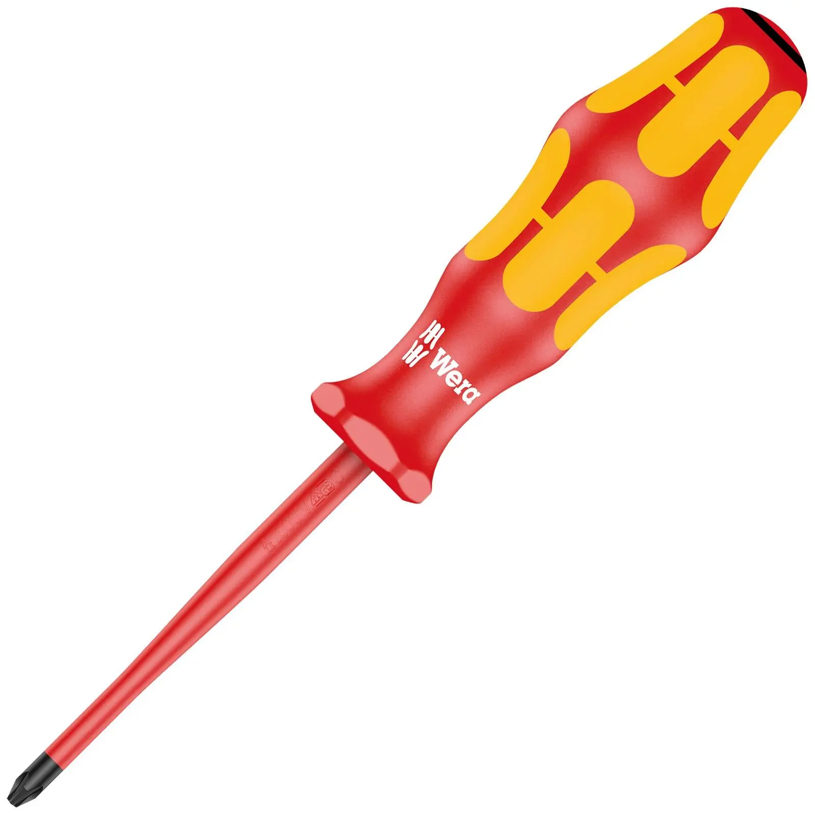 Wera Kraftform Plus VDE Slimline Screwdriver 1000V Slotted Phillips Pozi - Image 6
