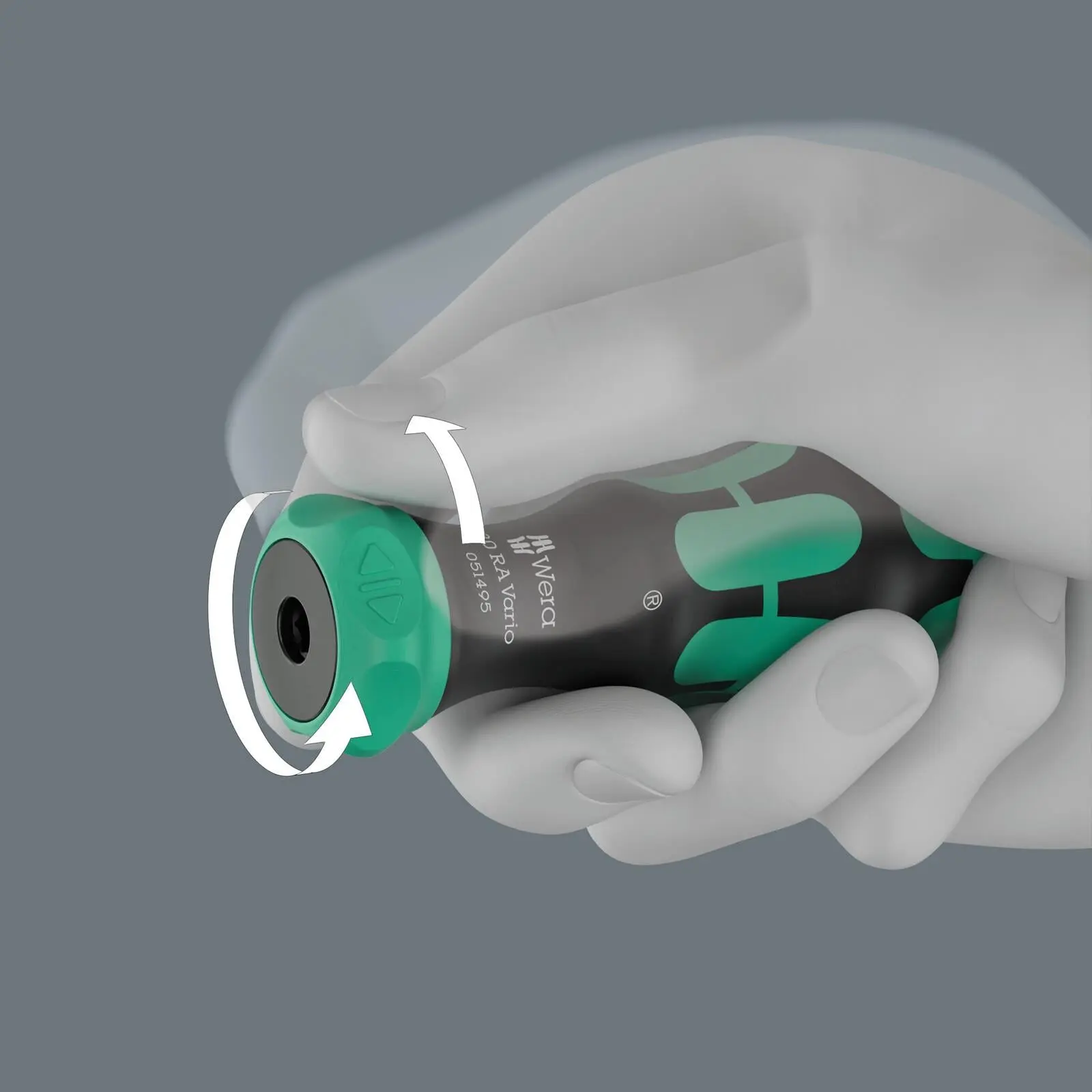 Wera Ratchet Screwdriver 80 RA Vario Bit Holding Handle with Ratchet Functionality - Image 4