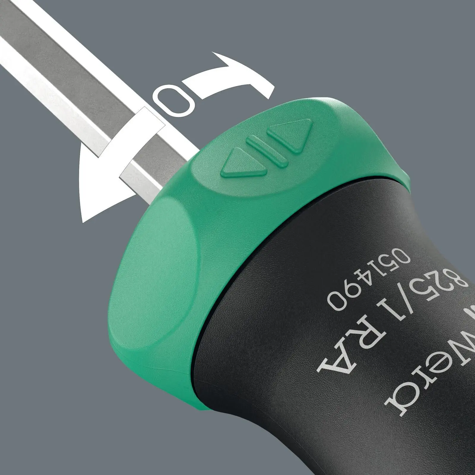 Wera Ratchet Screwdriver Kraftform Kompakt 27 RA 1 Integrated Bit Magazine 6 Pieces PH PZ SL - Image 3