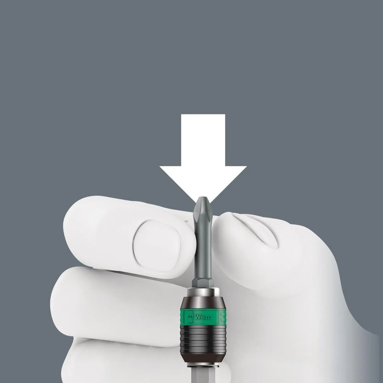 Wera Ratchet Screwdriver Kraftform Kompakt Pistol RA-R 1 with Holster 7 Pieces PH PZ TX - Image 3