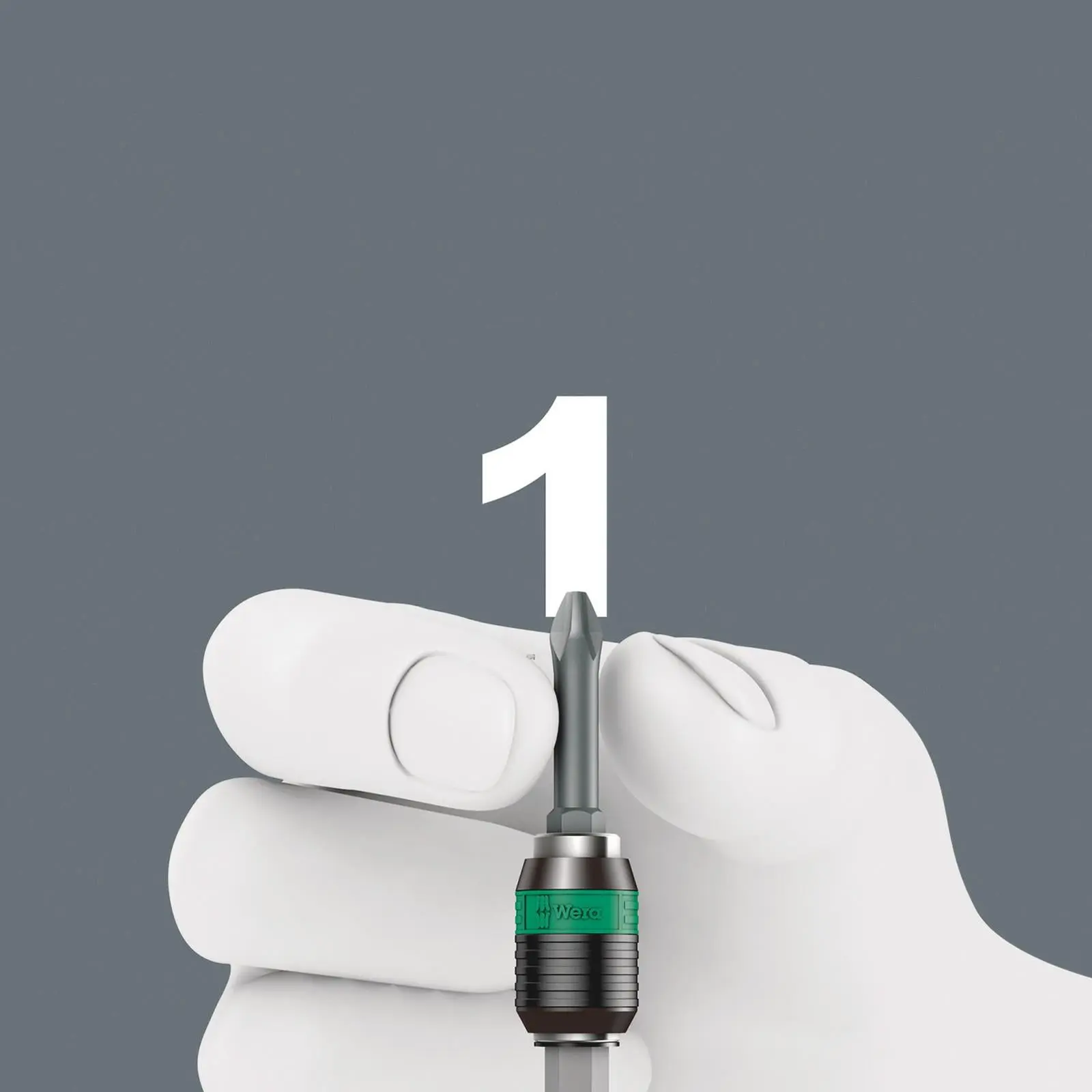 Wera Ratchet Screwdriver Kraftform Kompakt Pistol RA-R 2 with Holster 13 Pieces PH PZ TX - Image 5