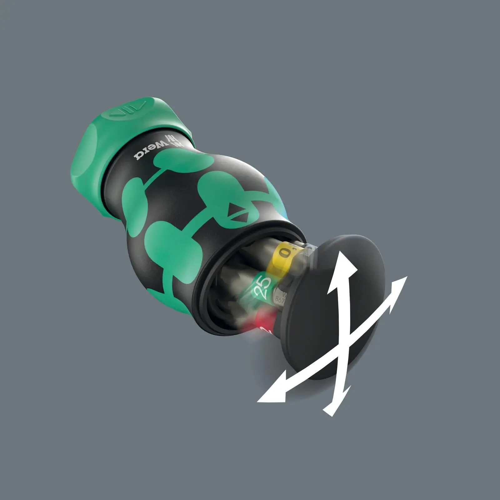 Wera Ratchet Screwdriver Kraftform Kompakt Stubby Magazine RA 2 6 Pieces PH PZ TX SL - Image 7