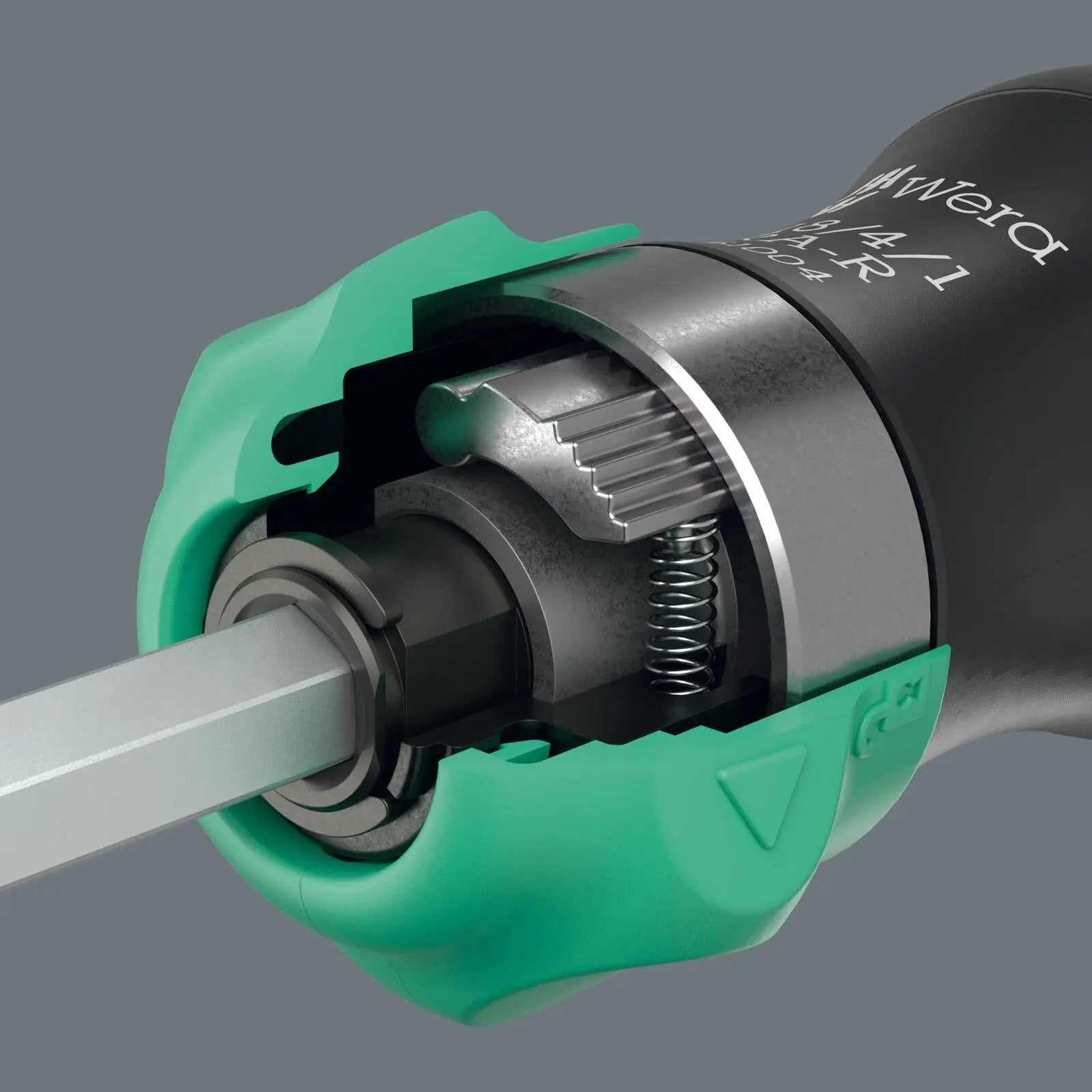 Wera Ratchet Screwdriver Set Kraftform Kompakt 20 RA-R with Pouch 6 Pieces PZ PH TX SL - Image 6