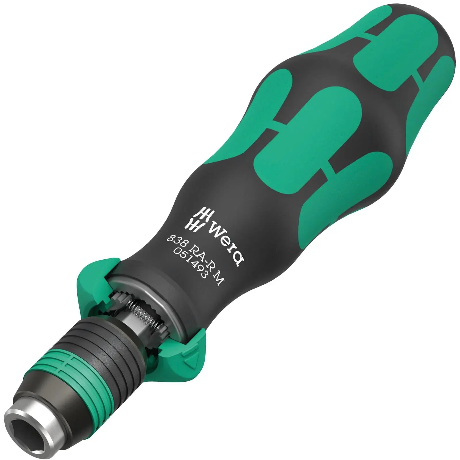 Wera Ratchet Screwdriver Set Kraftform Kompakt KK 838 RA-R M Set 1 15 Pieces PH PZ TX SL Hex - Image 4