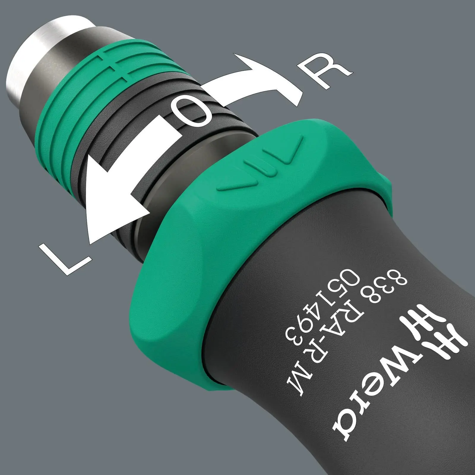 Wera Ratchet Screwdriver Set Kraftform Kompakt KK 838 RA-R M Set 1 15 Pieces PH PZ TX SL Hex - Image 8