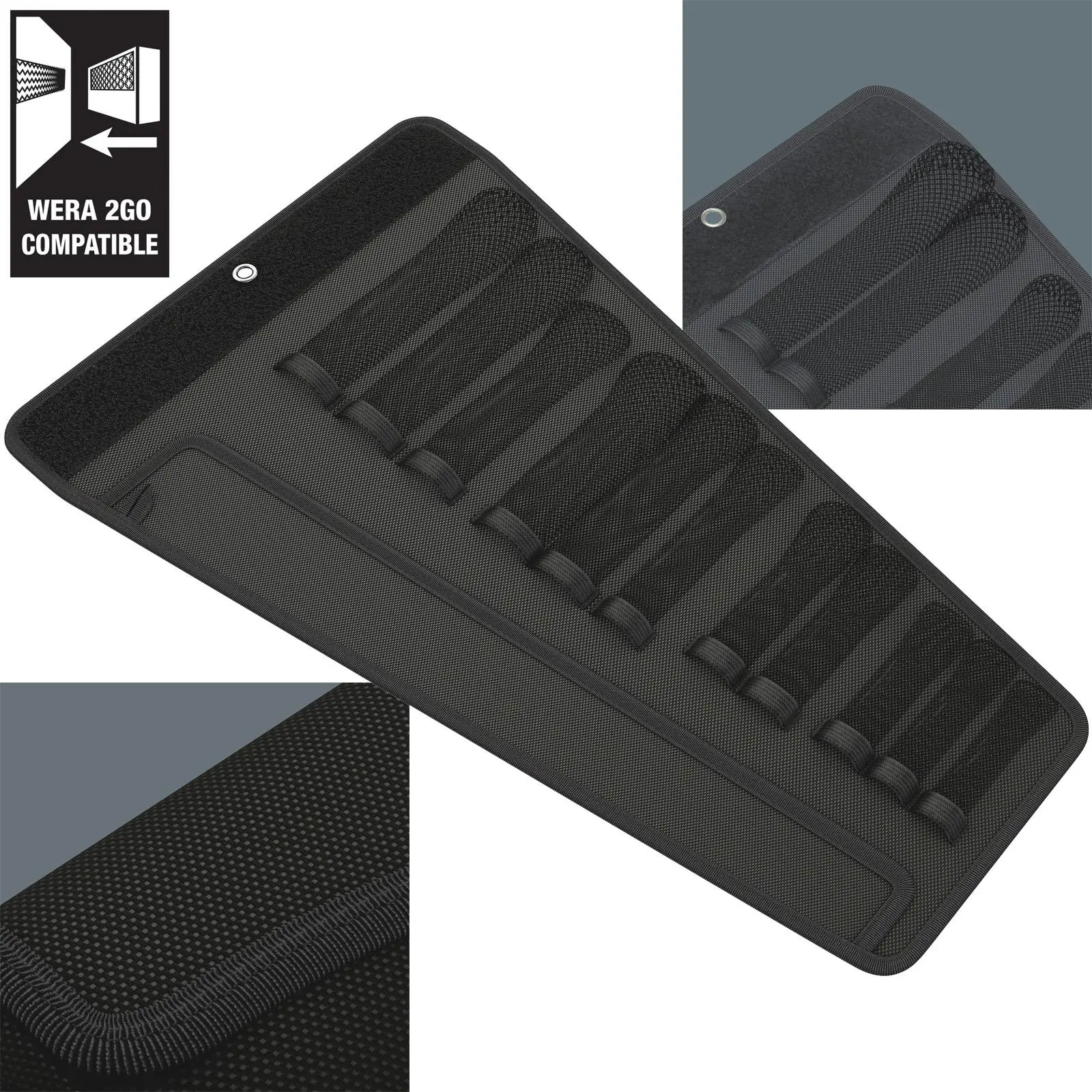 Wera Roll Pouch Tool Spanner Wrench Storage Case 9443 Empty 6003 Joker 11