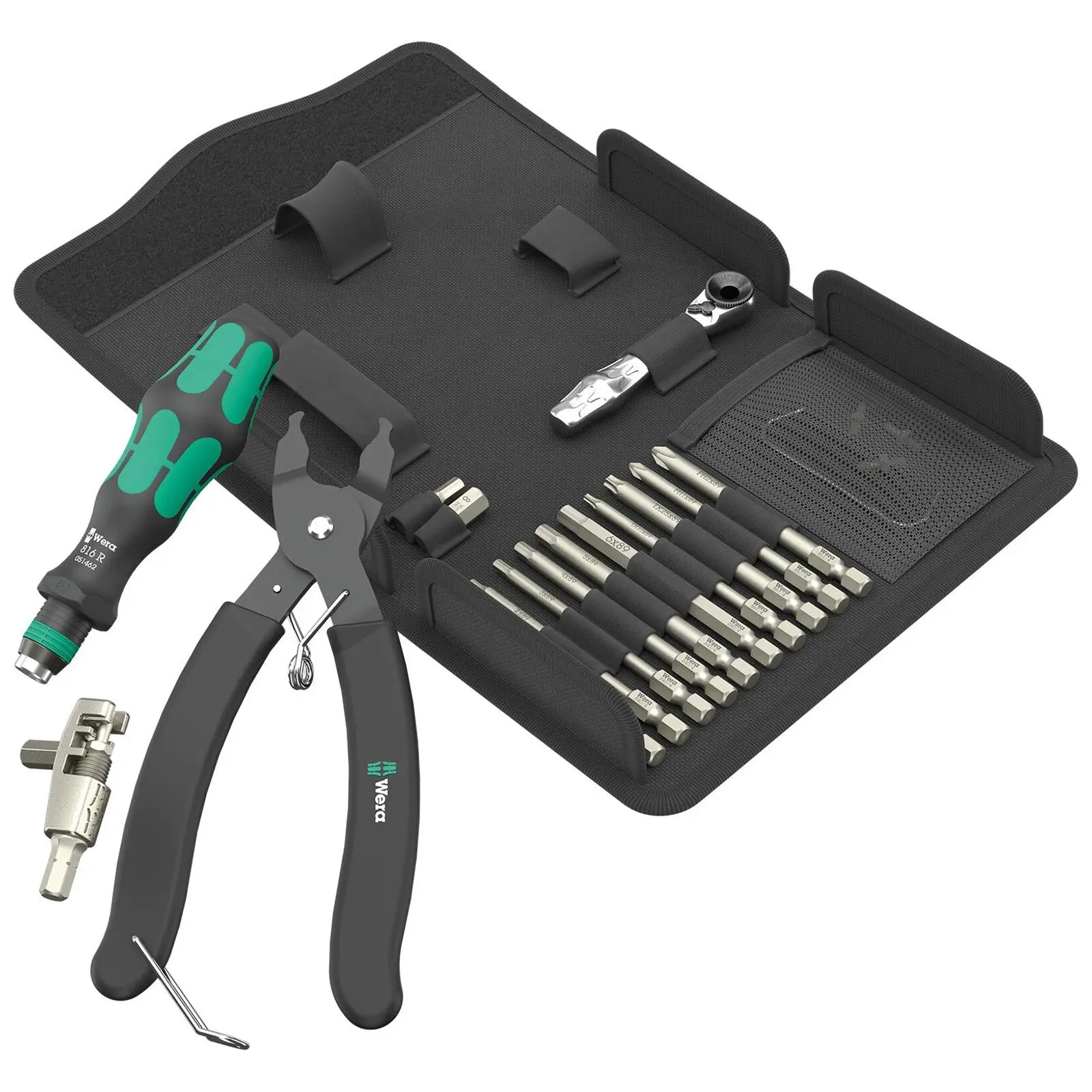 Wera Screwdriver and Chain Riveter Repair Tool Set 9532 Bicycle Set for Workshops 20 Pieces PH TX Hex - Image 4